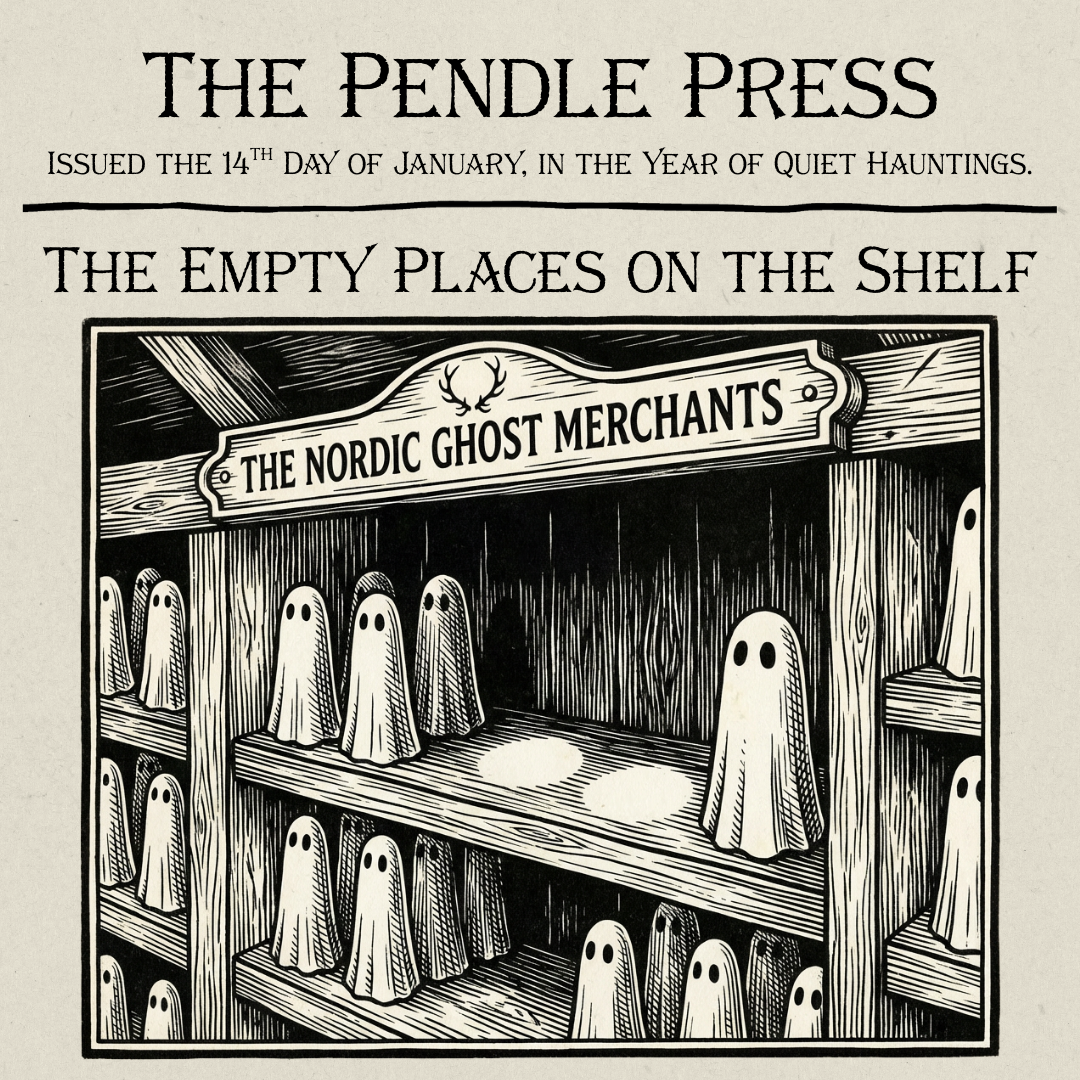 Pendle Press - The Empty Places on the Shelf