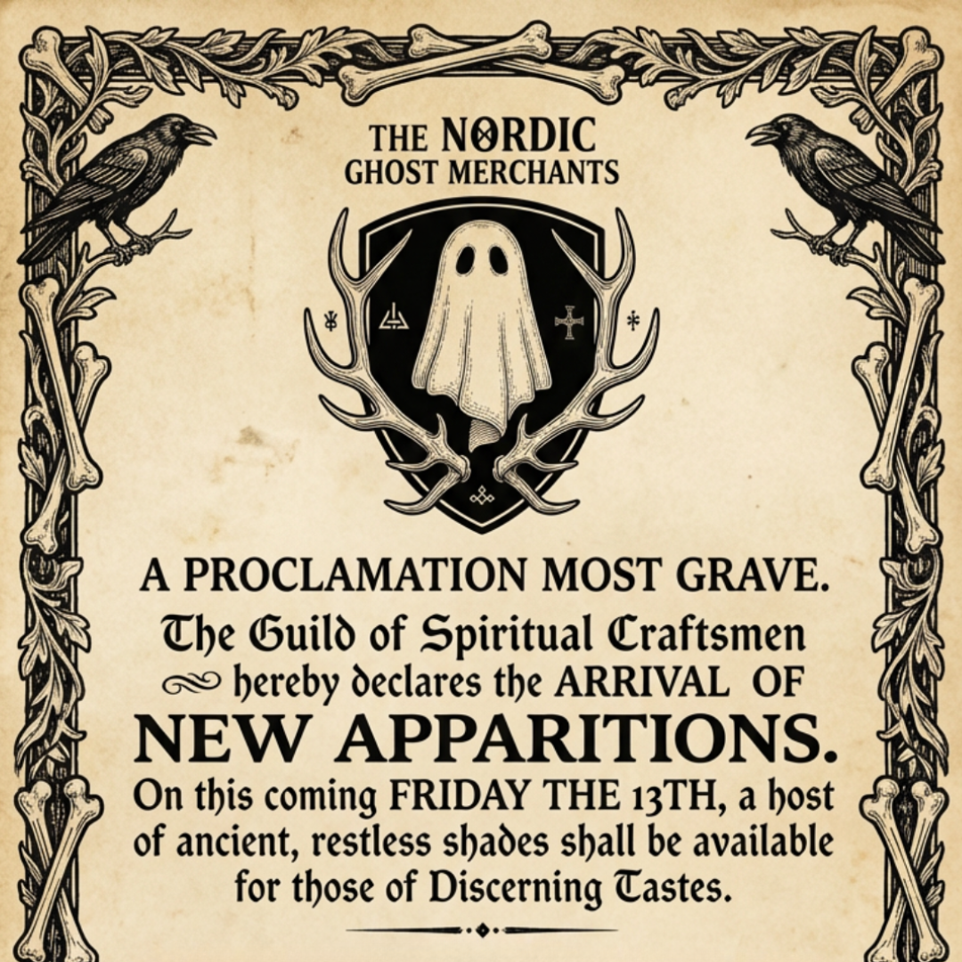 Ghost Merchants Ledger Entry - A Proclamation Most Grave