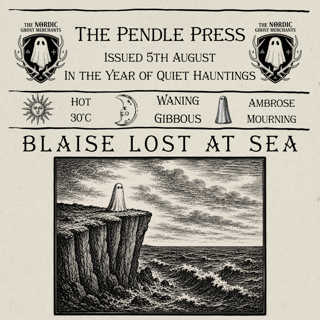 The Pendle Press - Blaise Lost at Sea