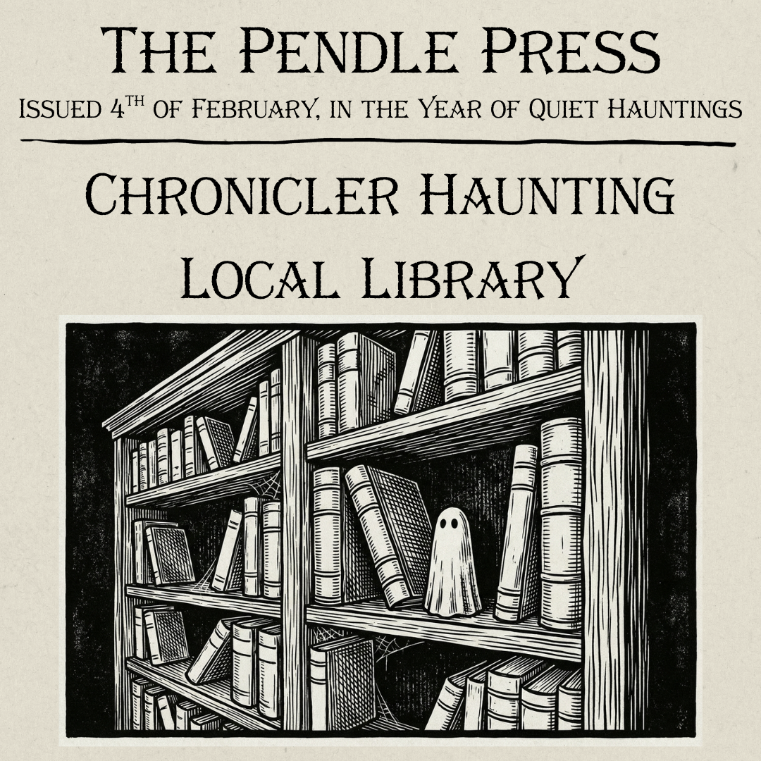 The Pendle Press - Chronicler Found Haunting Library