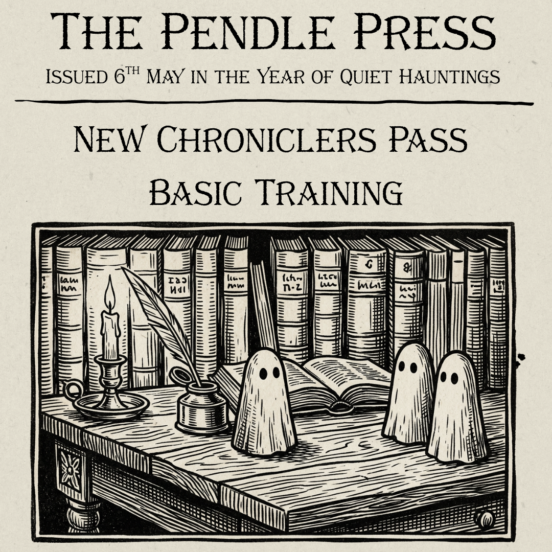 The Pendle Press - New Chroniclers Seek Homes