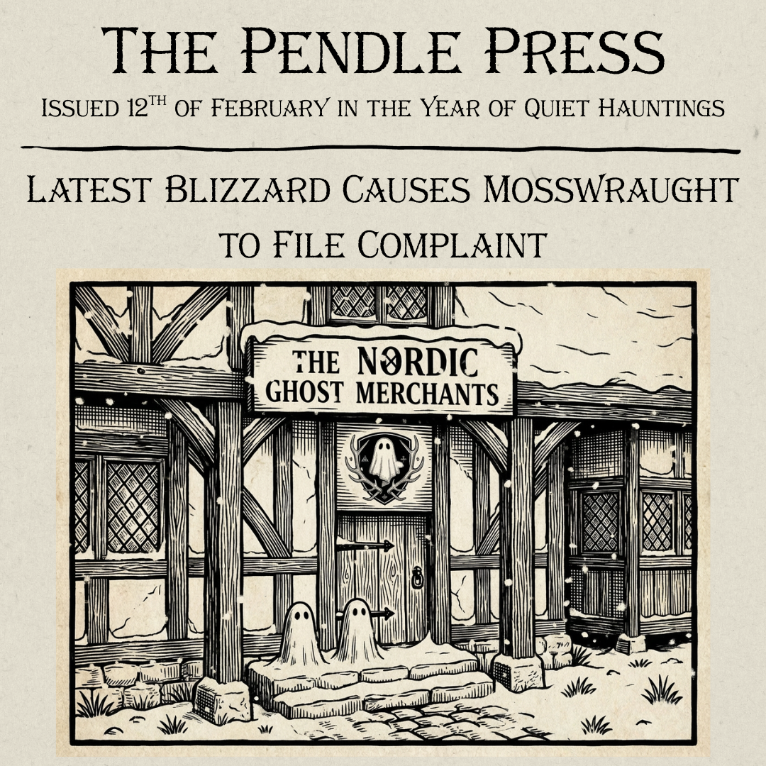 The Pendle Press - Mosswraught Ghosts File Complaint