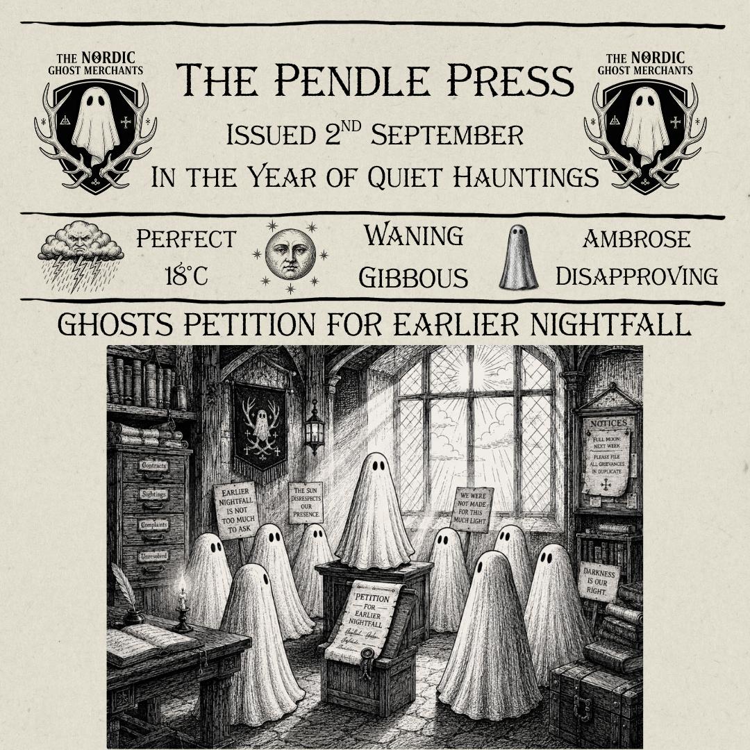 The Pendle Press - Ghosts Petition For Earlier Nightfall
