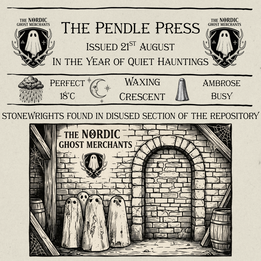 The Pendle Press - Stonewrights Found in Disused Section of The Repository