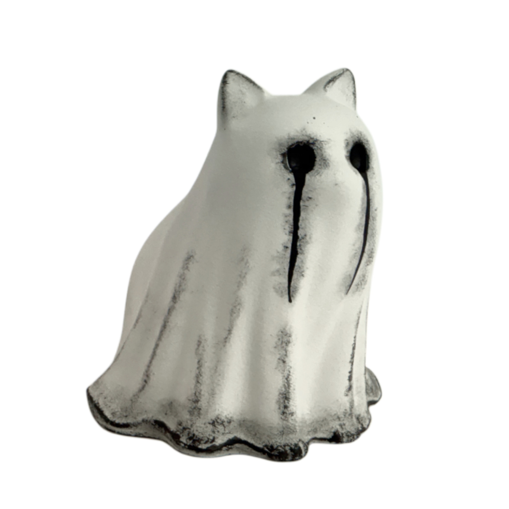 The Chronicler Ghost Cat Figurine - Page