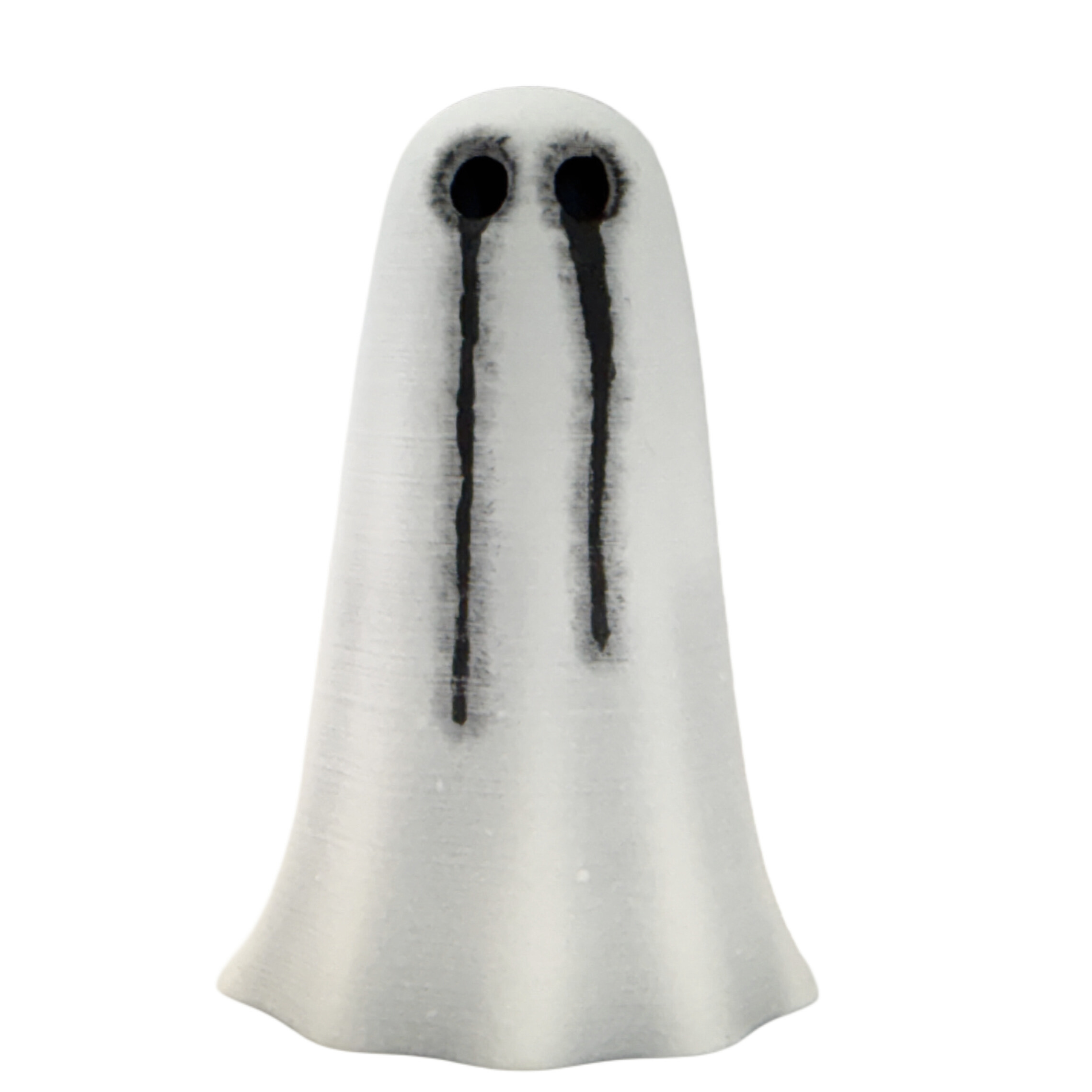 White crying eyed ghost figurine by The Nordic Ghost Merchants