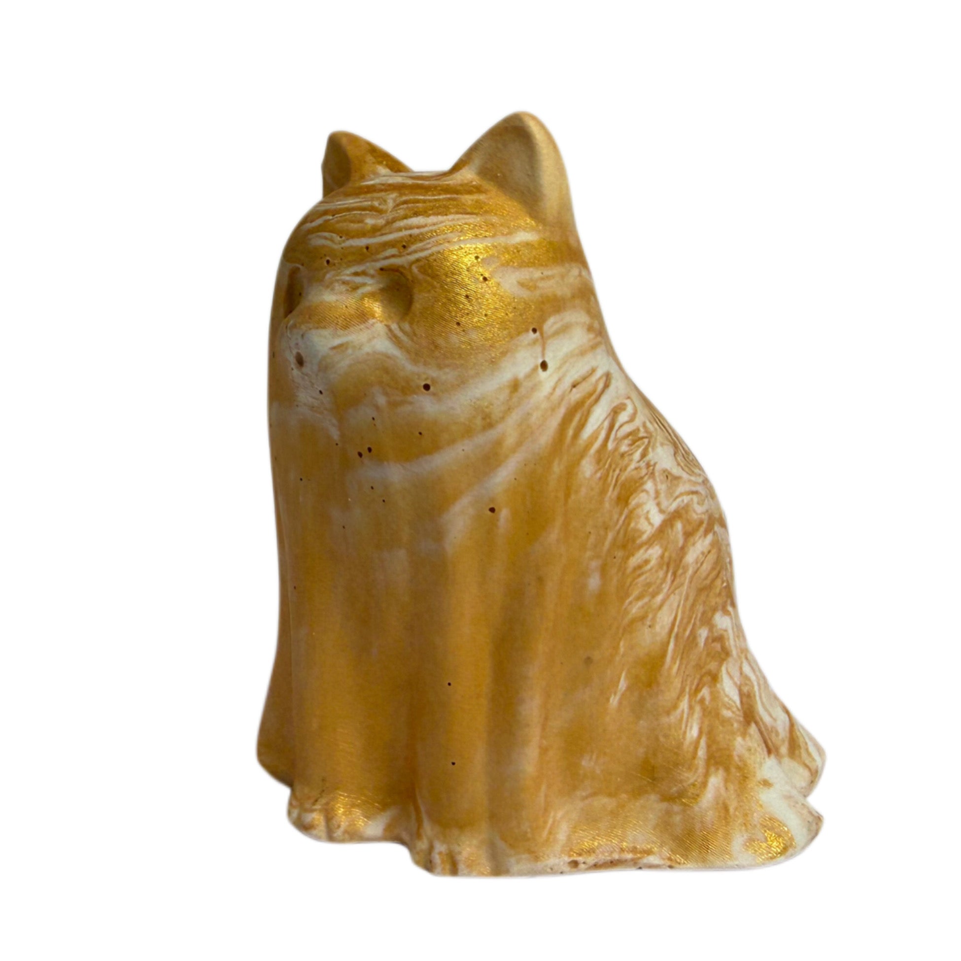 The Heliost Ghost Cat Figurine - Lele
