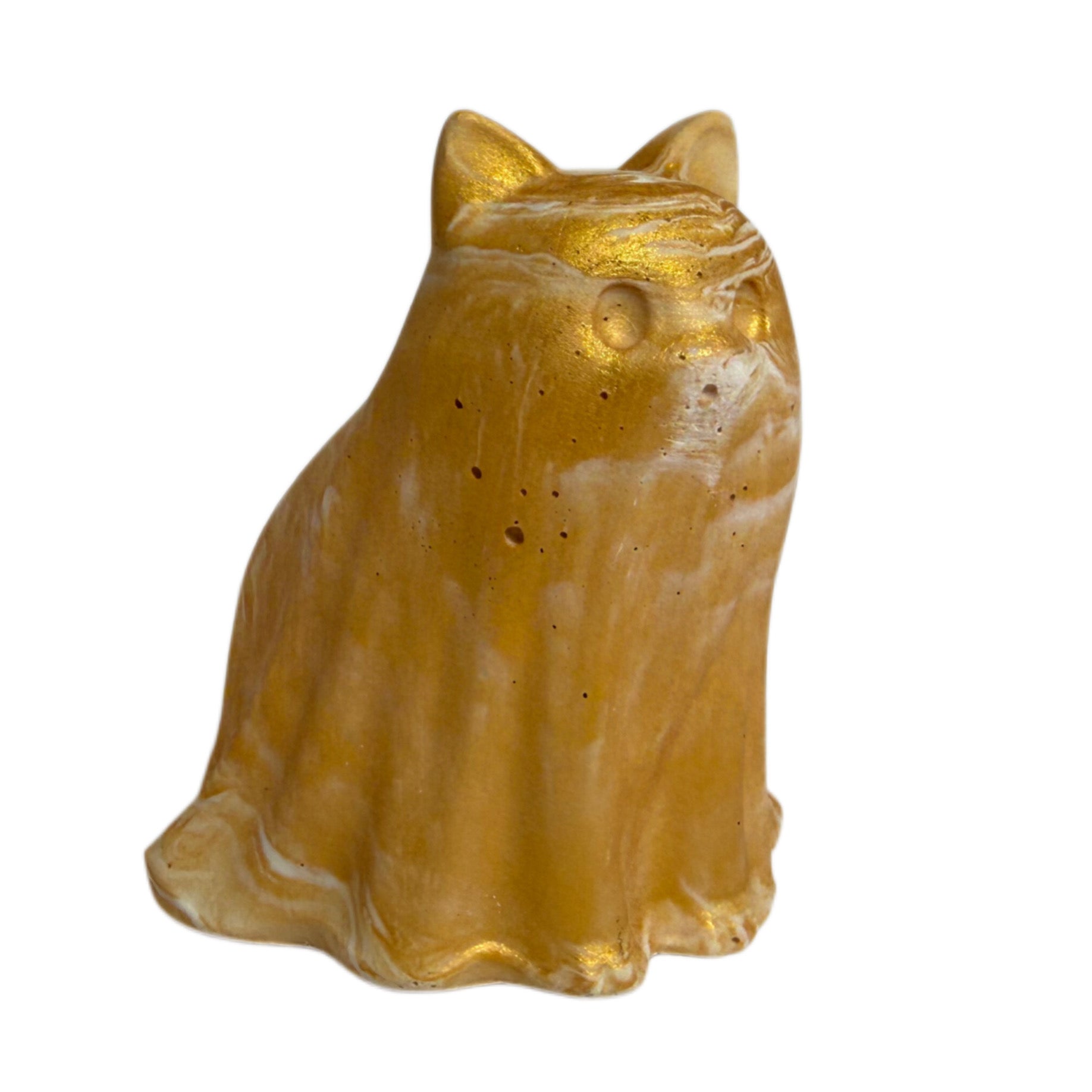 The Heliost Ghost Cat Figurine - Lele