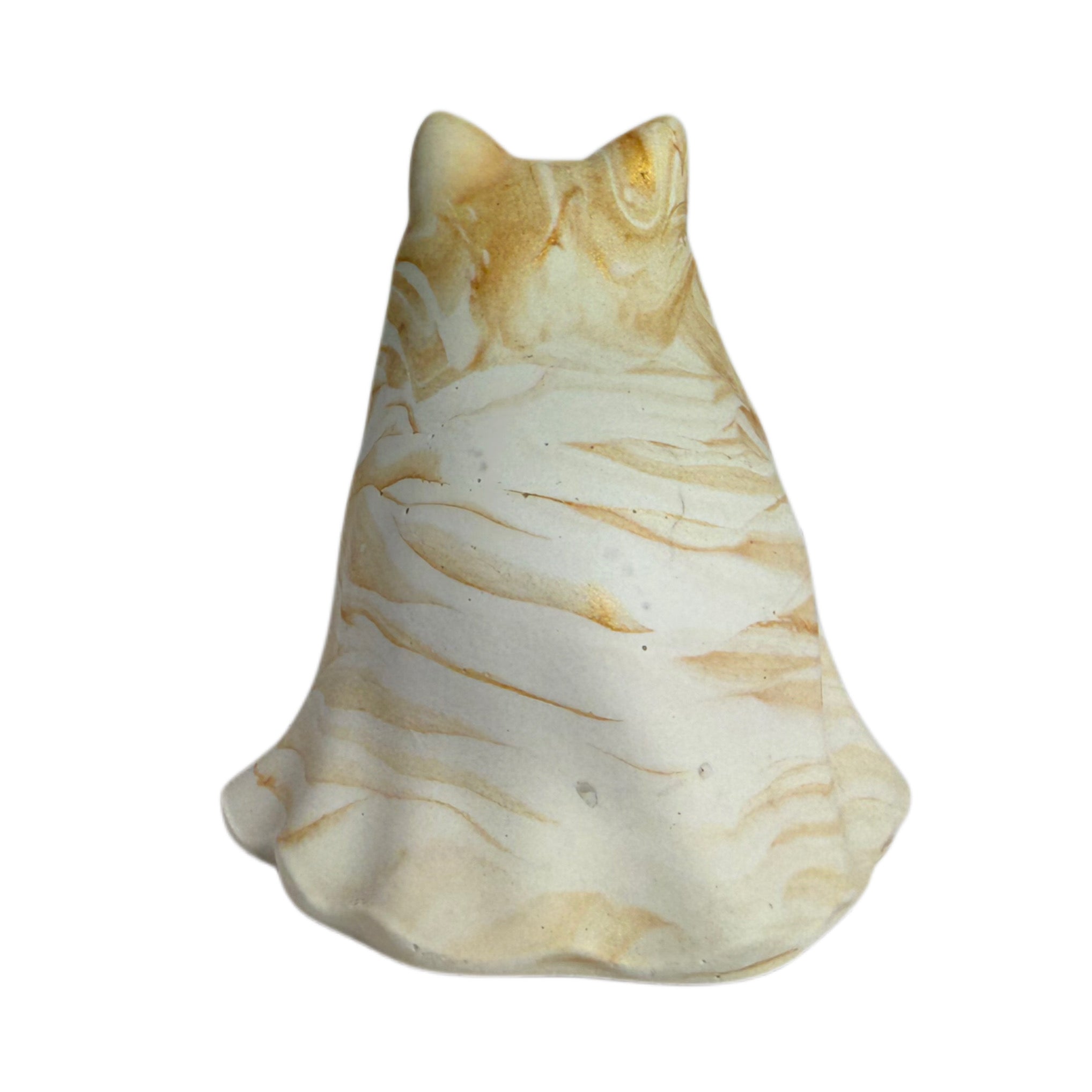The Heliost Ghost Cat Figurine - Lucy