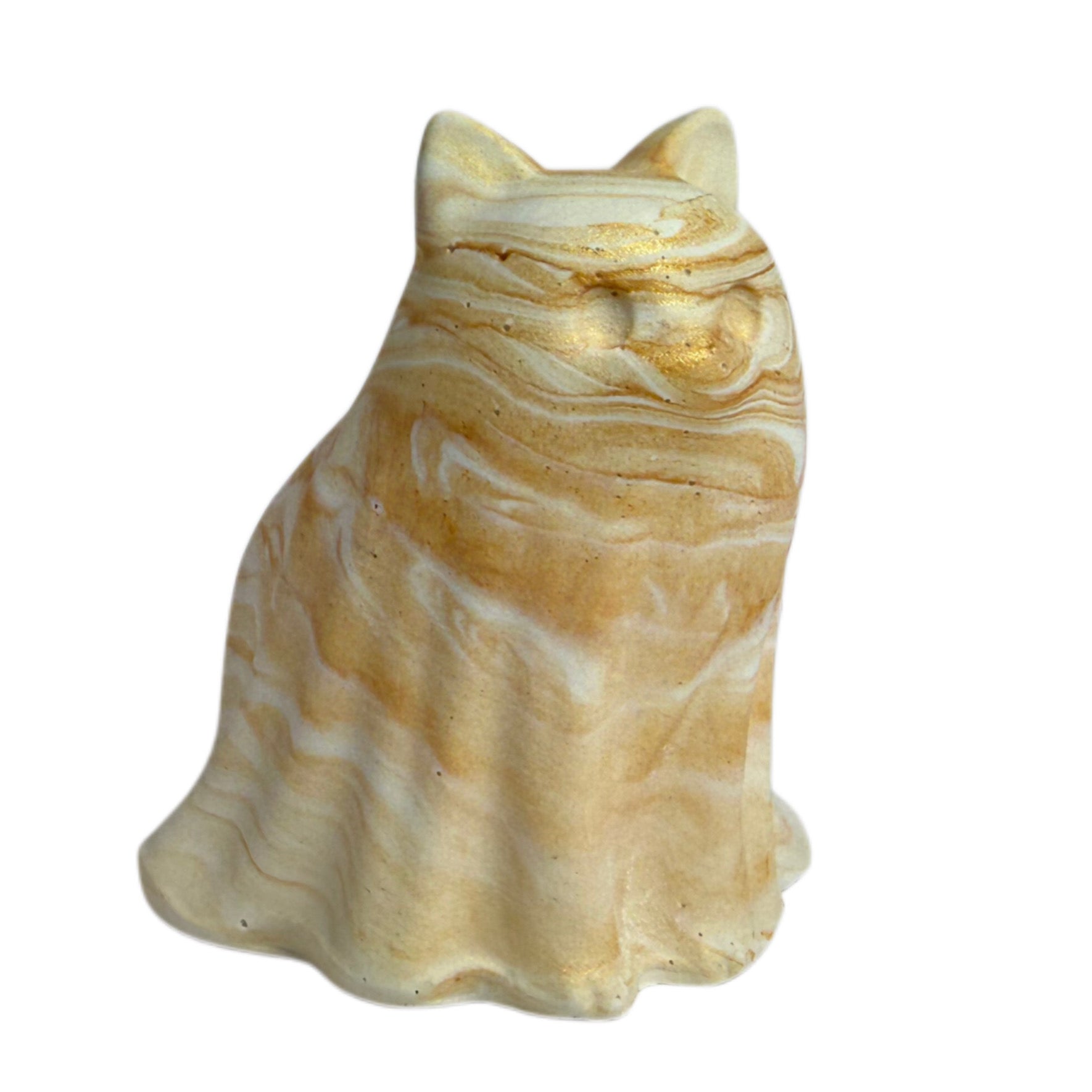 The Heliost Ghost Cat Figurine - Lucy