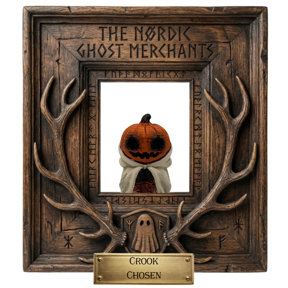 Crook The Visitor | Handmade Folklore Figurine
