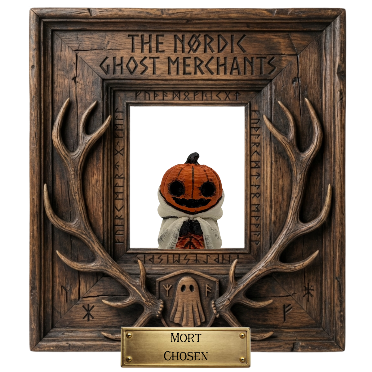 Mort The Visitor | Handmade Folklore Figurine