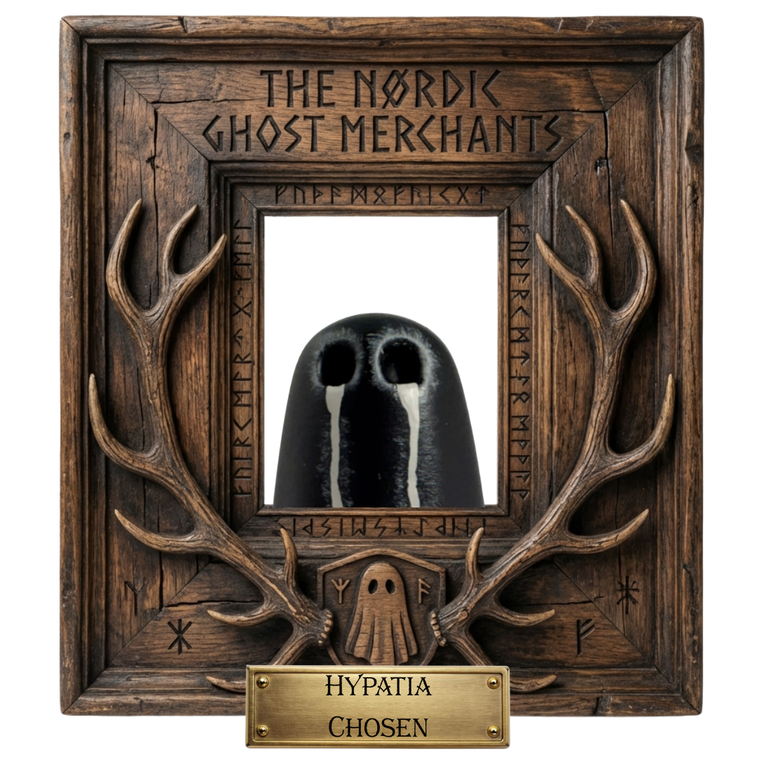 The Dark Chronicler Ghost Figurine - Hypatia
