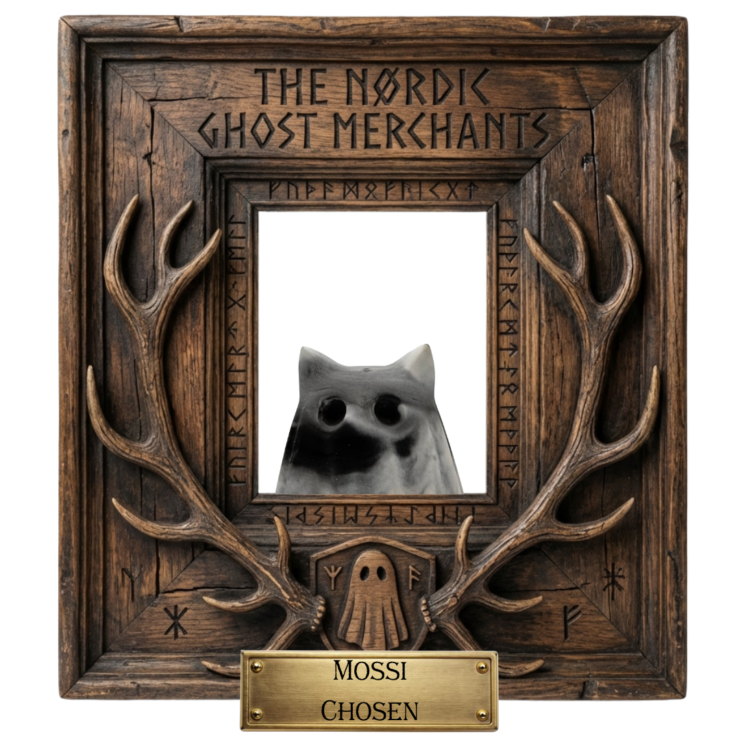 The Harbinger Familiar Ghost Figurine - Mossi