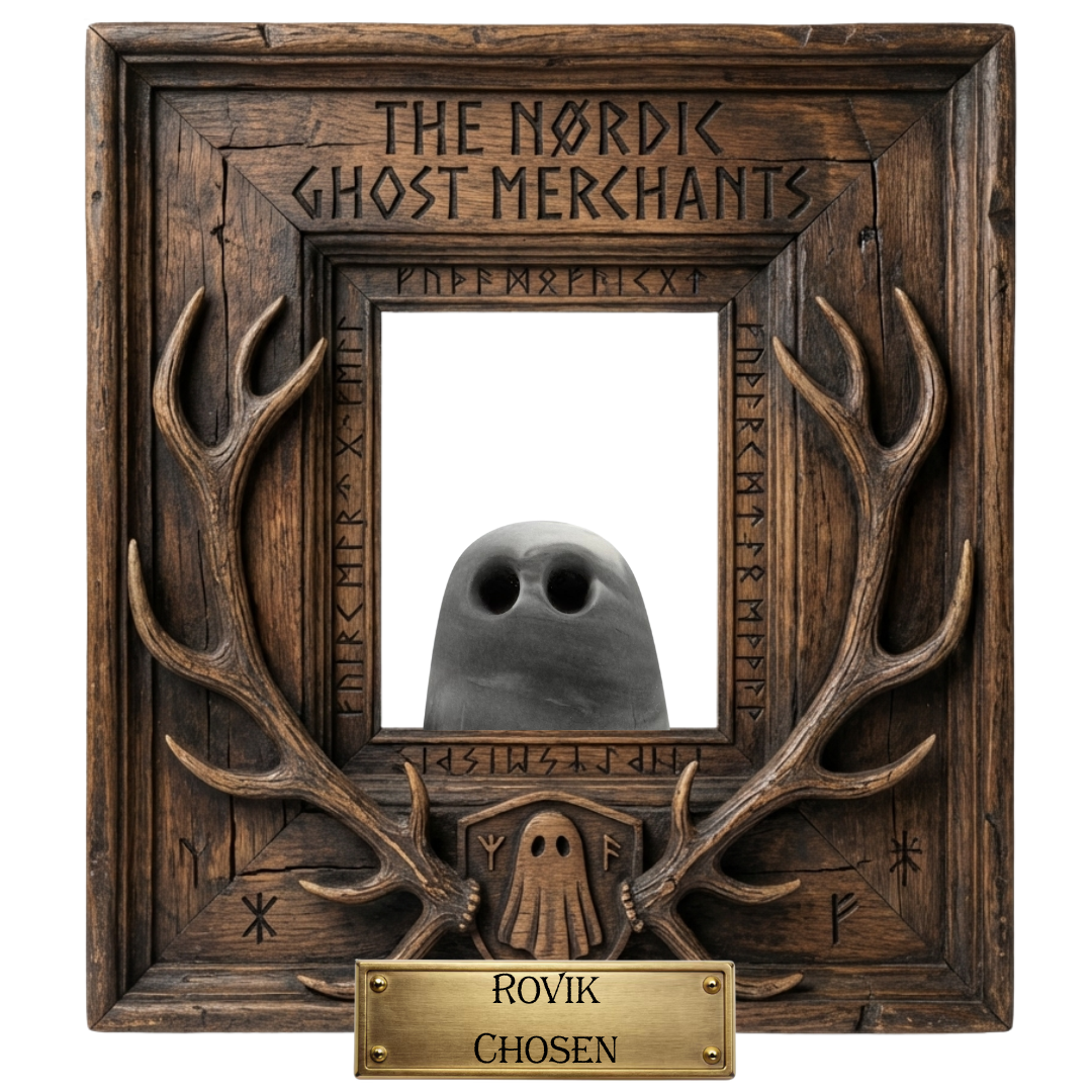 The Harbinger Familiar Ghost Figurine - Rovik