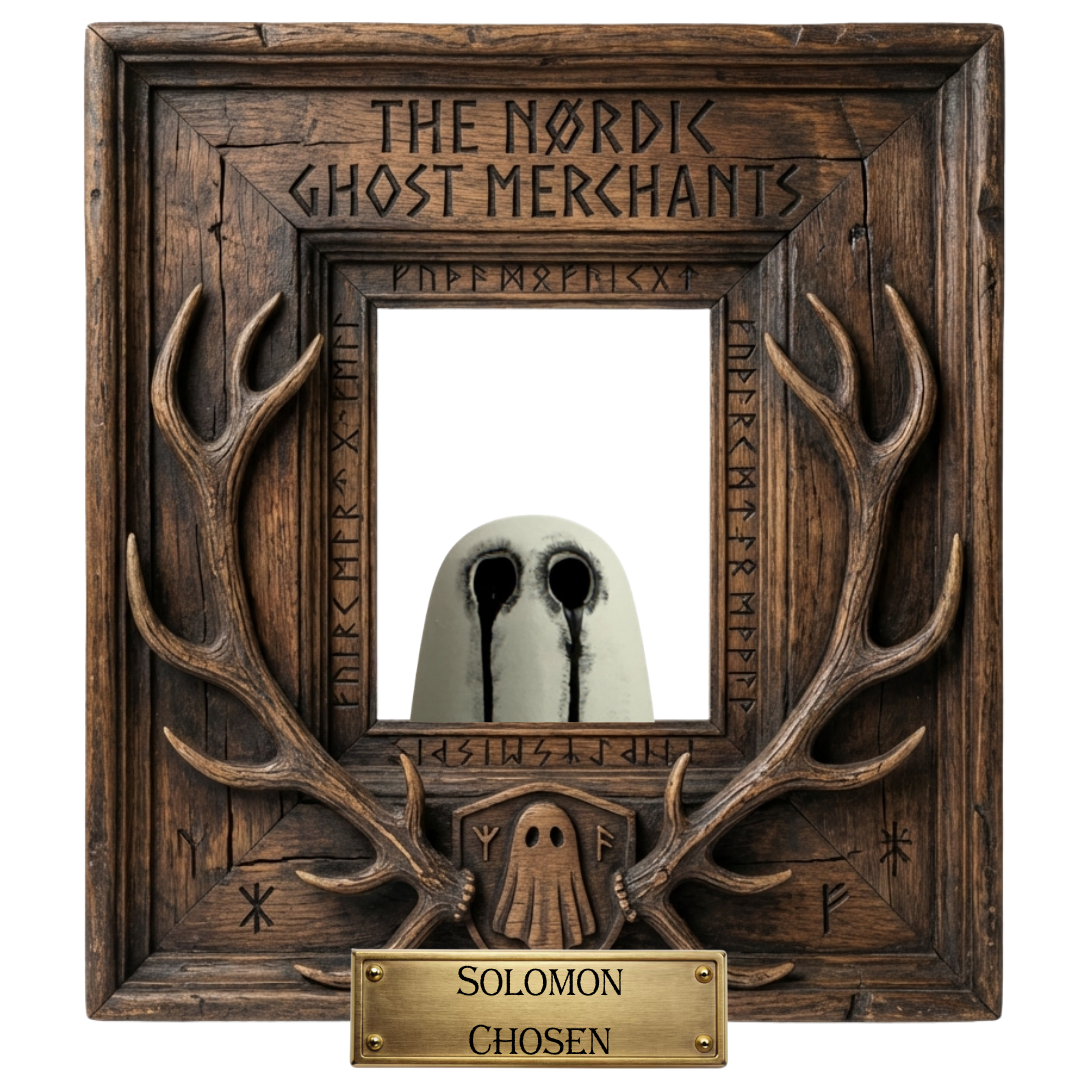 The Chronicler Ghost Figurine - Solomon
