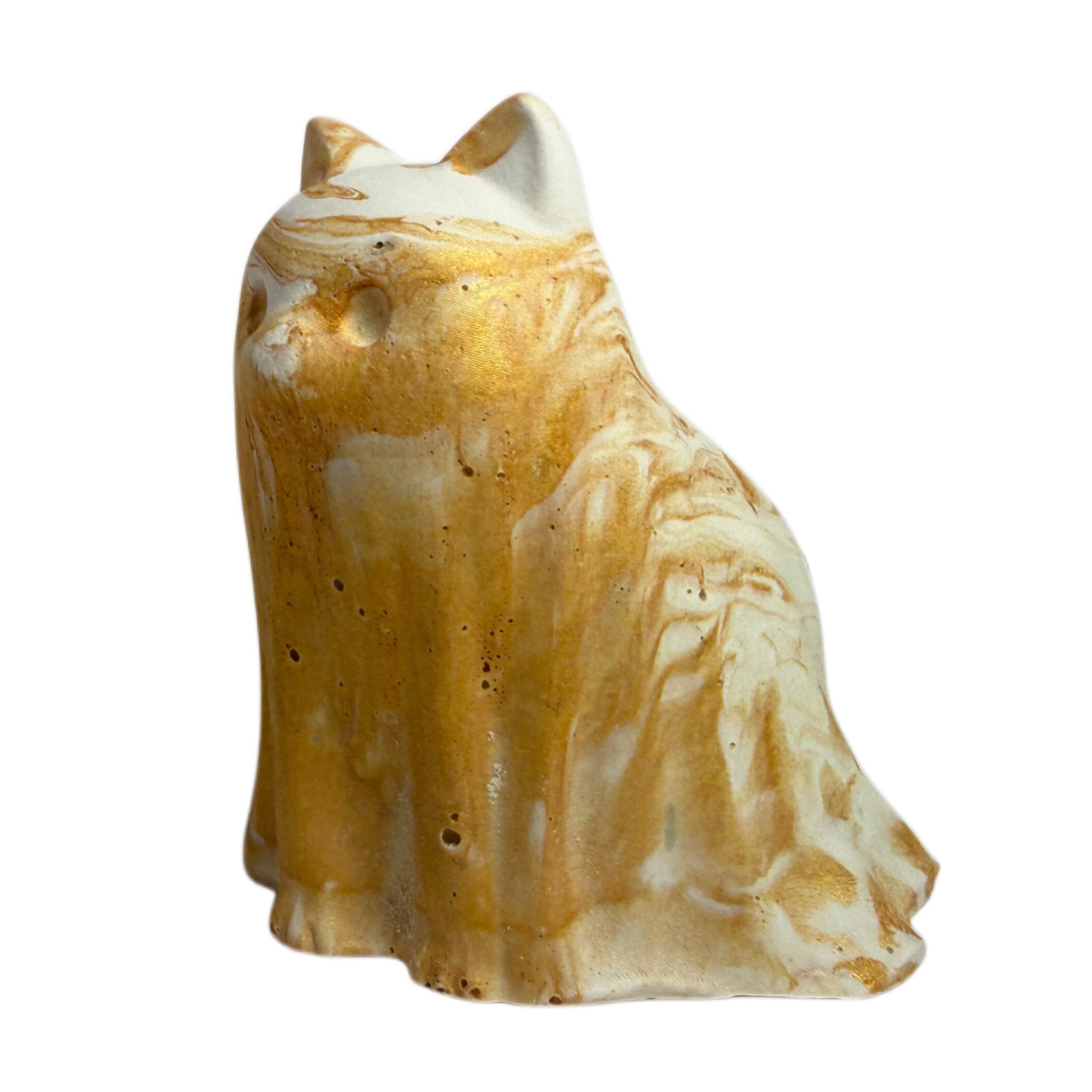 The Heliost Ghost Cat Figurine - Fliss