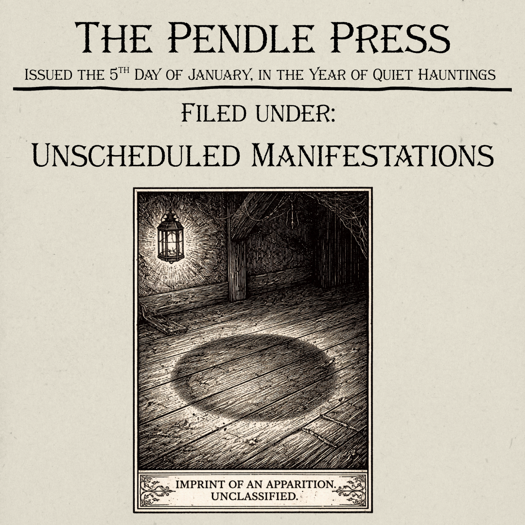 Pendle Press - Unscheduled Manifestations