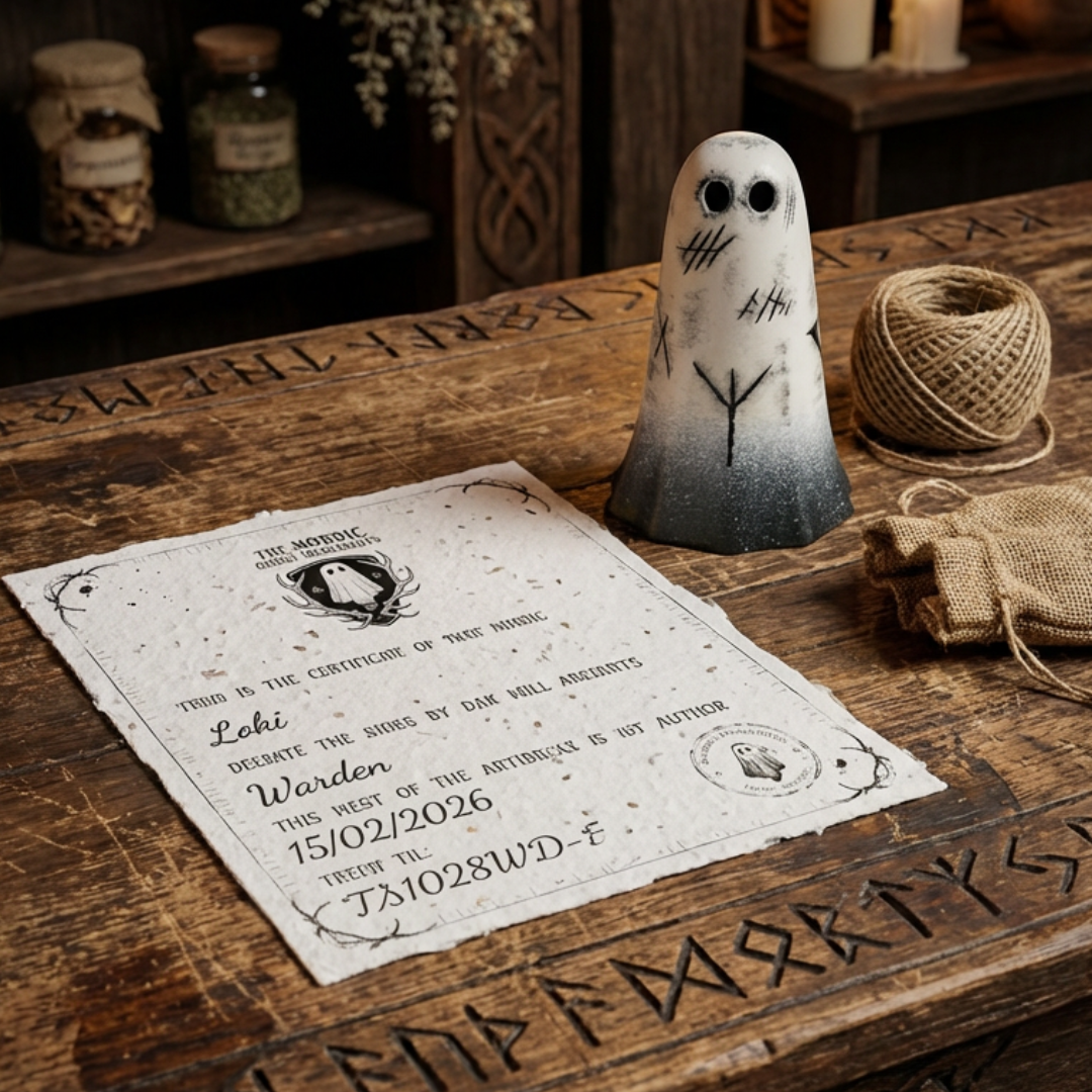 Ghost Merchants Ledger Entry - On Death Certificates and Art