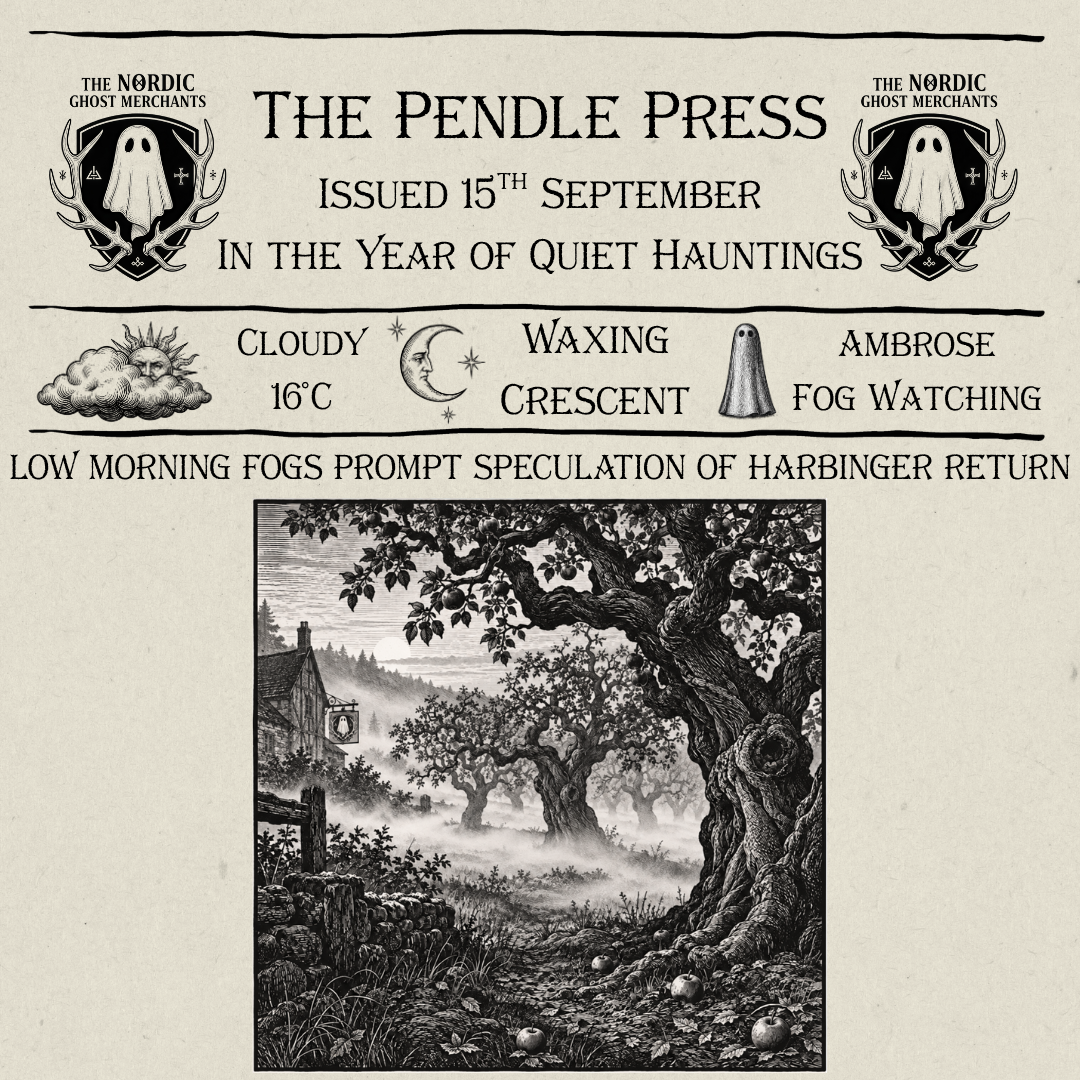 The Pendle Press - Low Morning Fogs Prompt Speculation of Harbinger Return