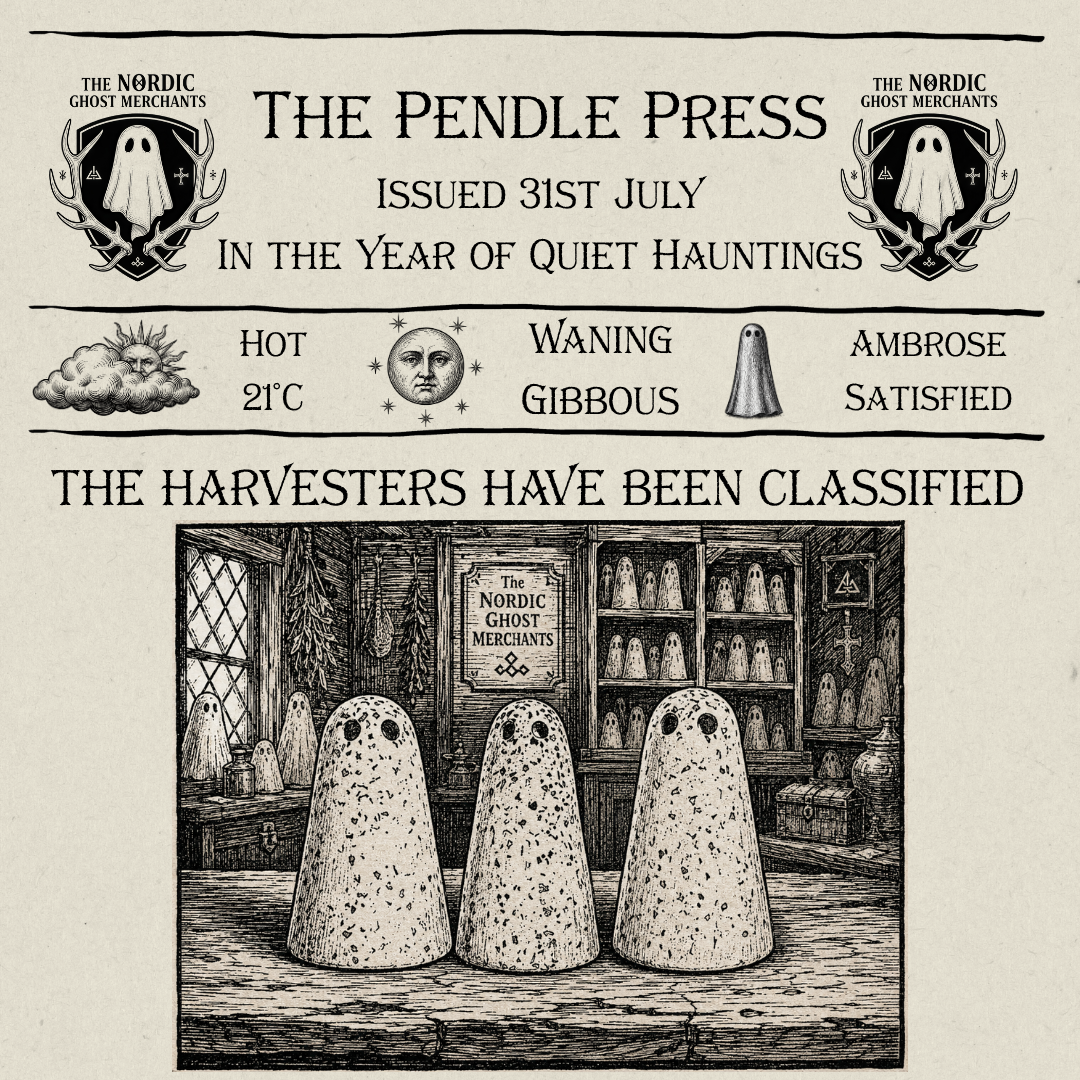 The Pendle Press - The Harvesters Have Been Classified