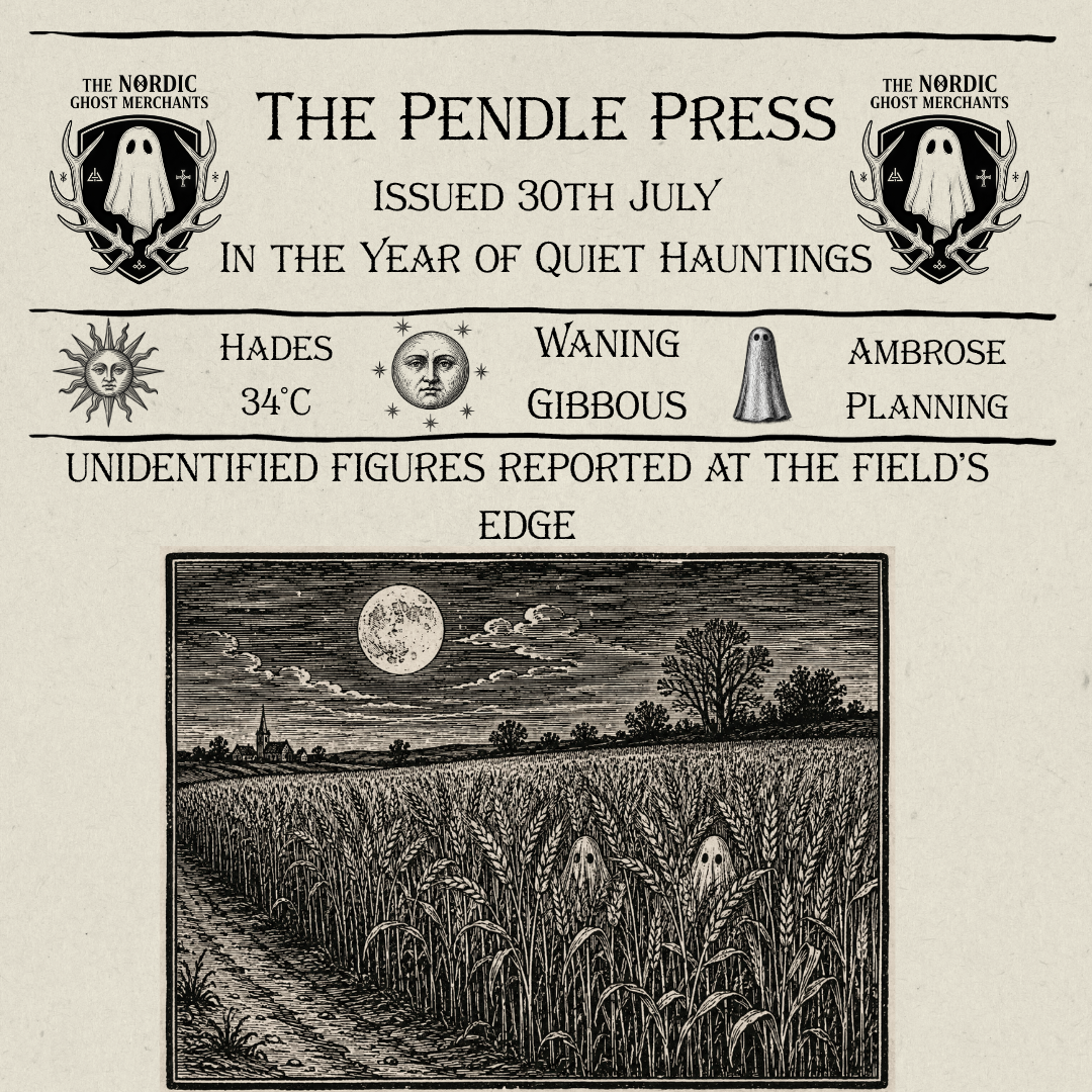 The Pendle Press - Unidentified Figures Reported at the Field's Edge