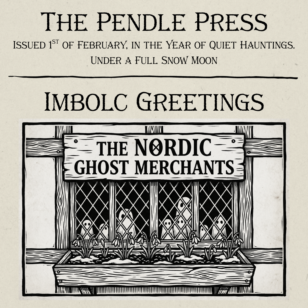 The Pendle Press - Blessed Imbolc from The Nordic Ghost Merchants