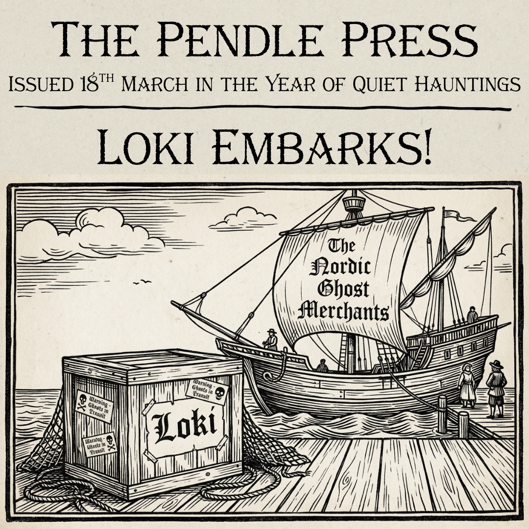 The Pendle Press - Ghost Begins Epic Journey!