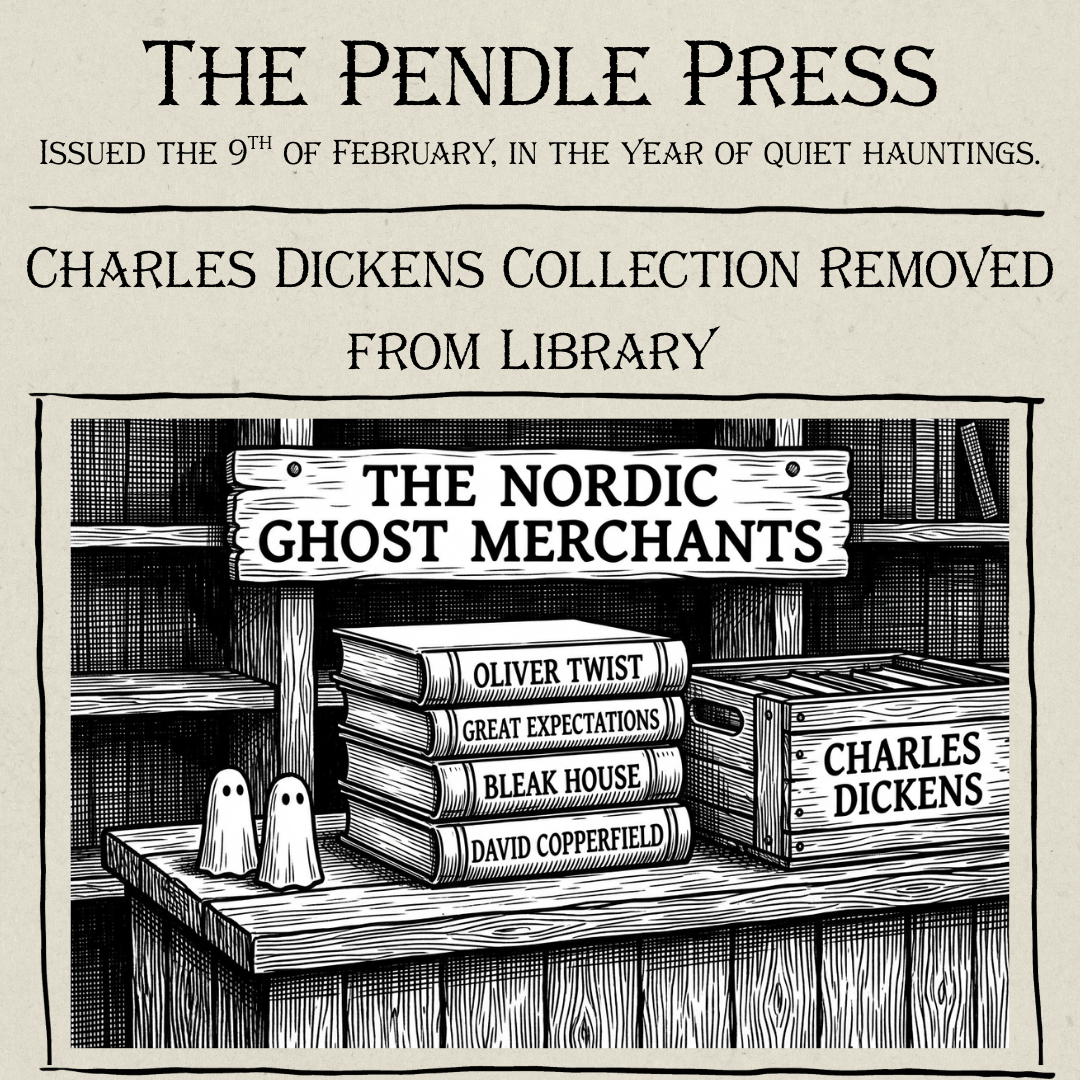 The Pendle Press - Charles Dickens Collection Moved - Ambrose Relieved