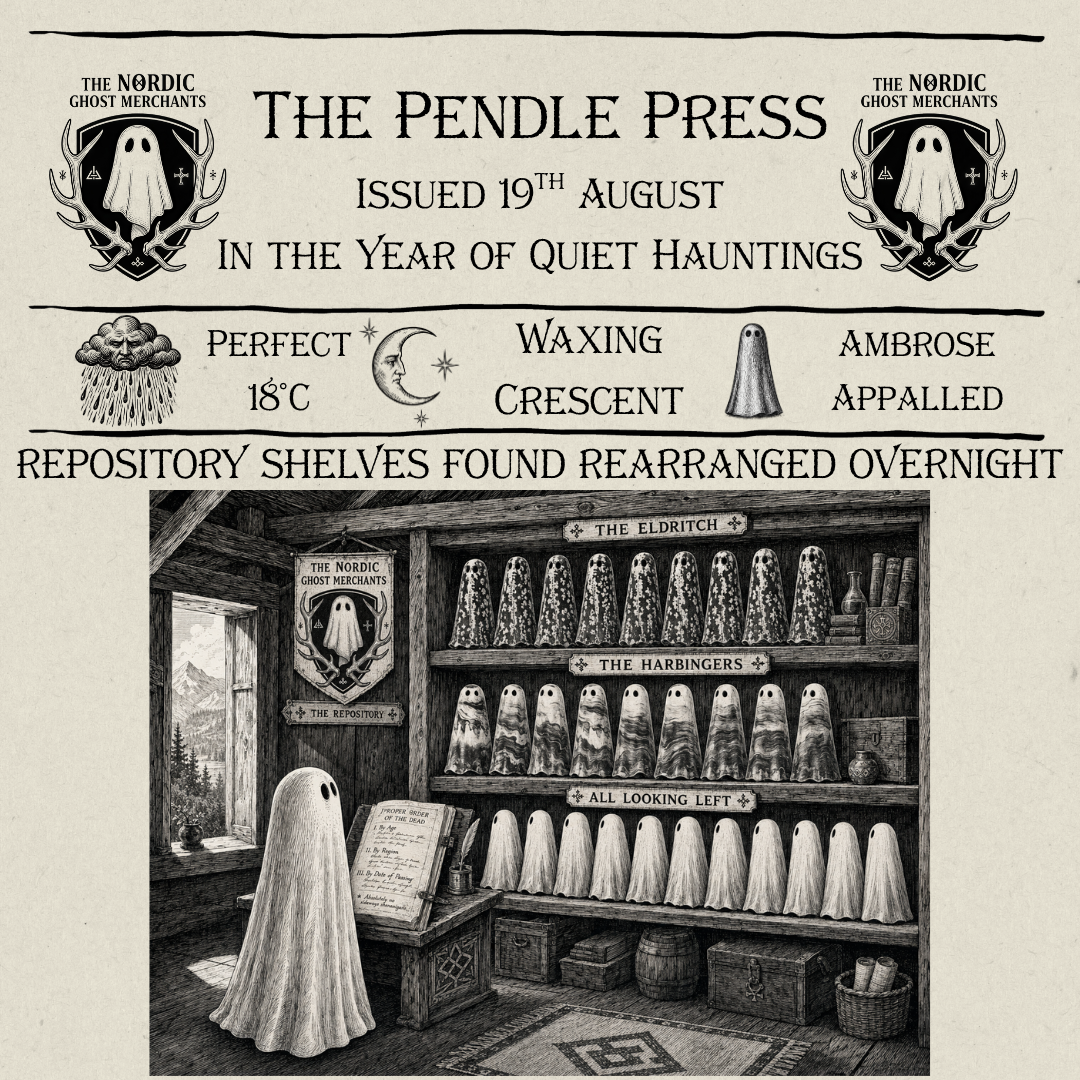 The Pendle Press - Repository Shelves Found Rearranged Overnight