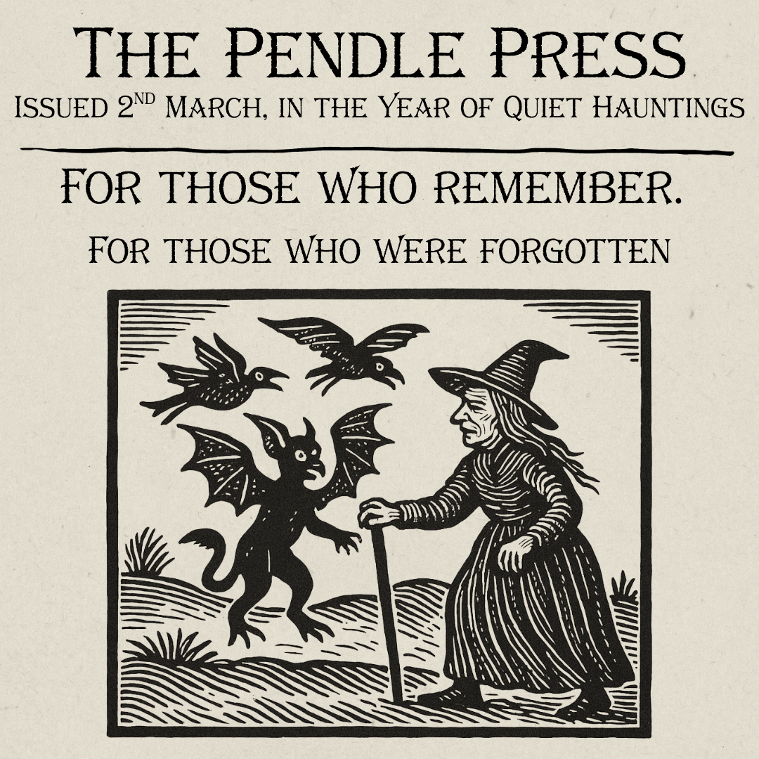 A Pendle Press newspaper style article from The Nordic Ghost Merchants