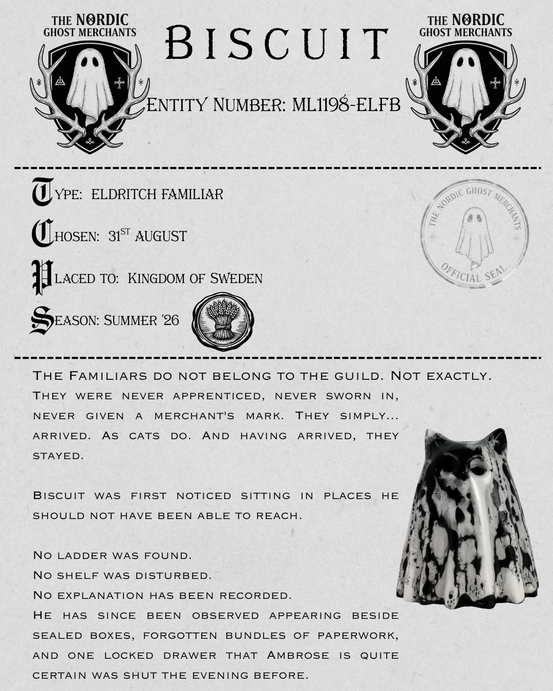 The Eldritch Familiar - Biscuit