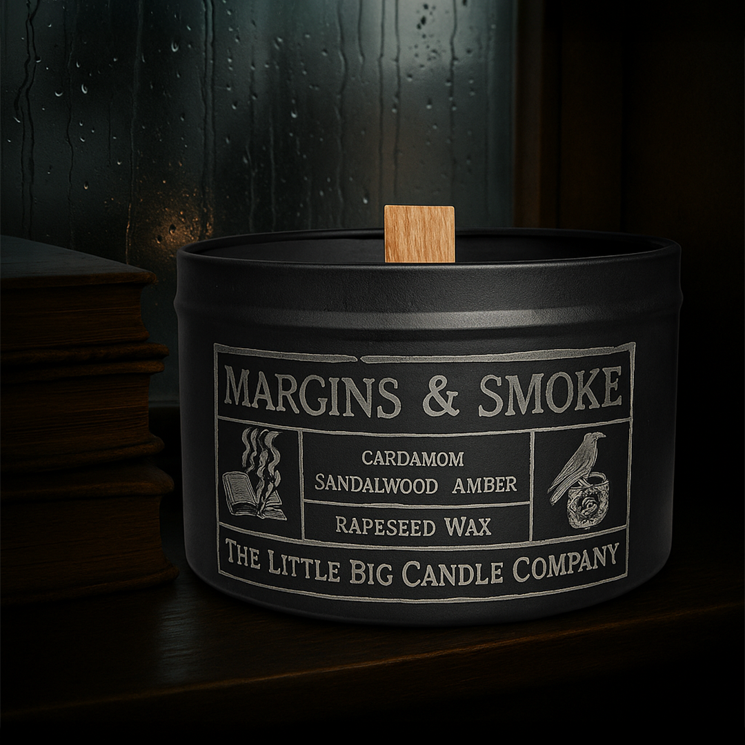 Margins & Smoke Candle