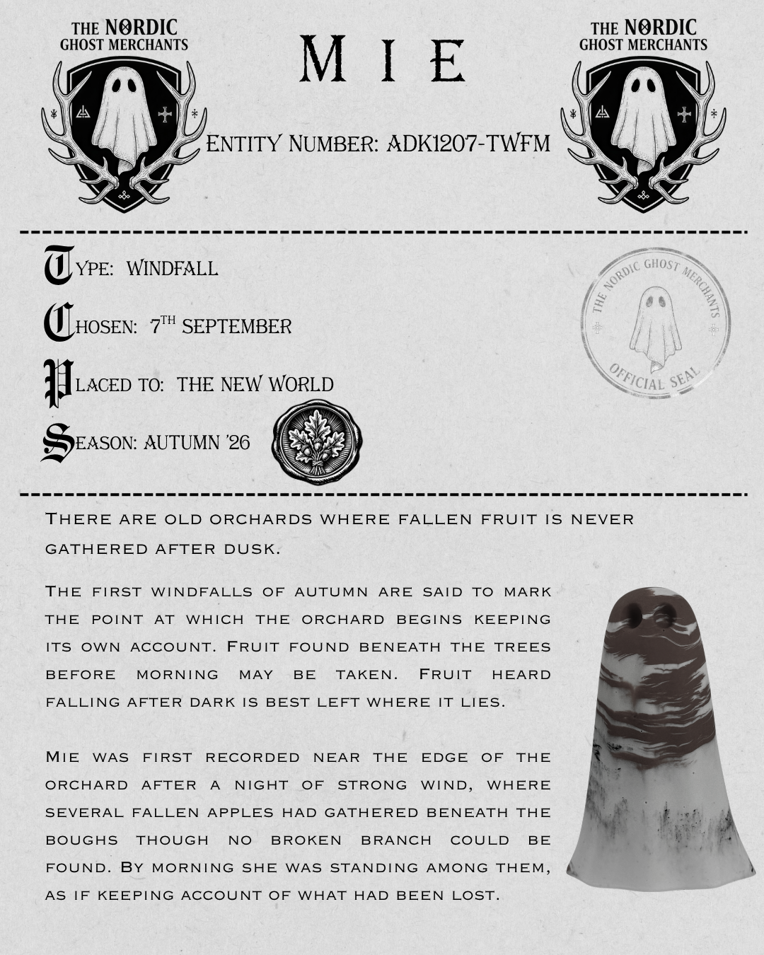 The Windfall Ghost Figurine - Mie