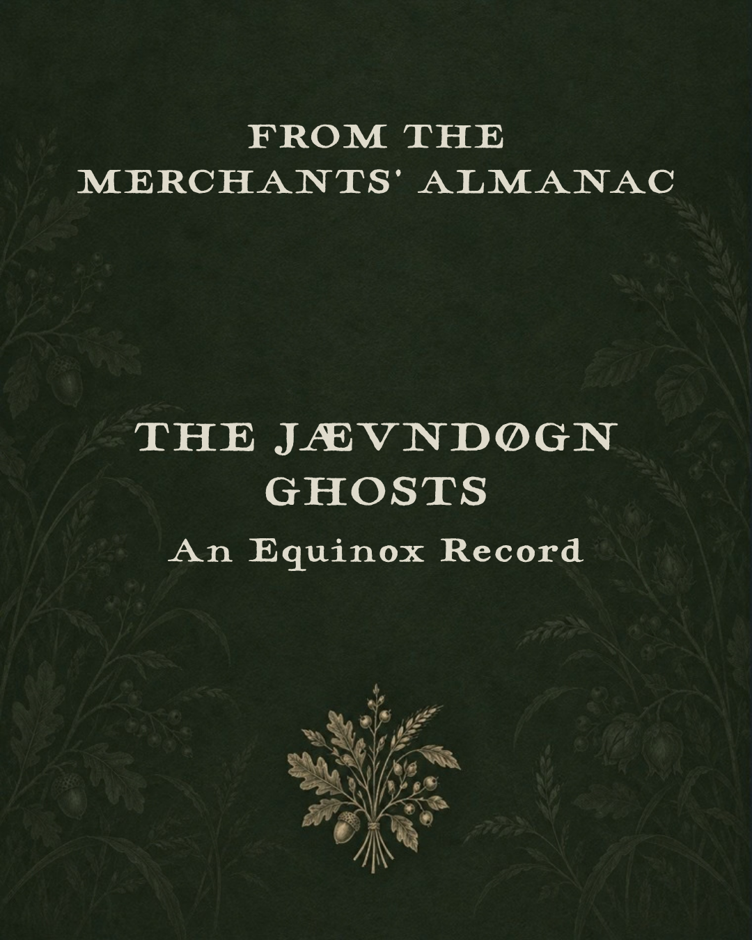 Merchants Almanac page
