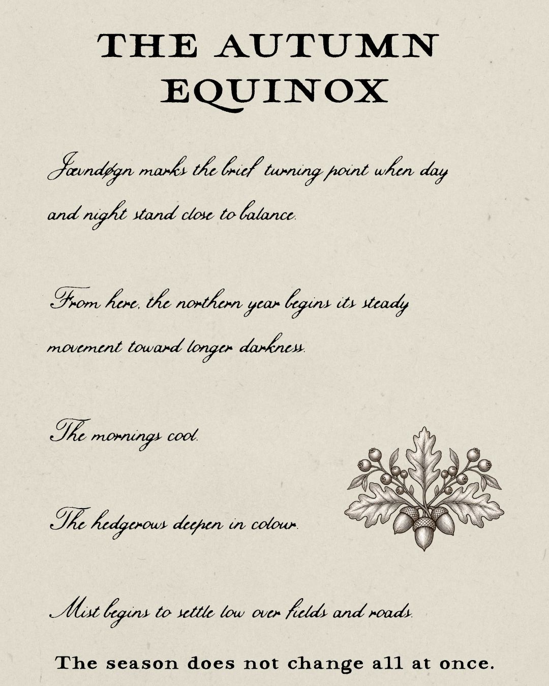 Merchants Almanac page