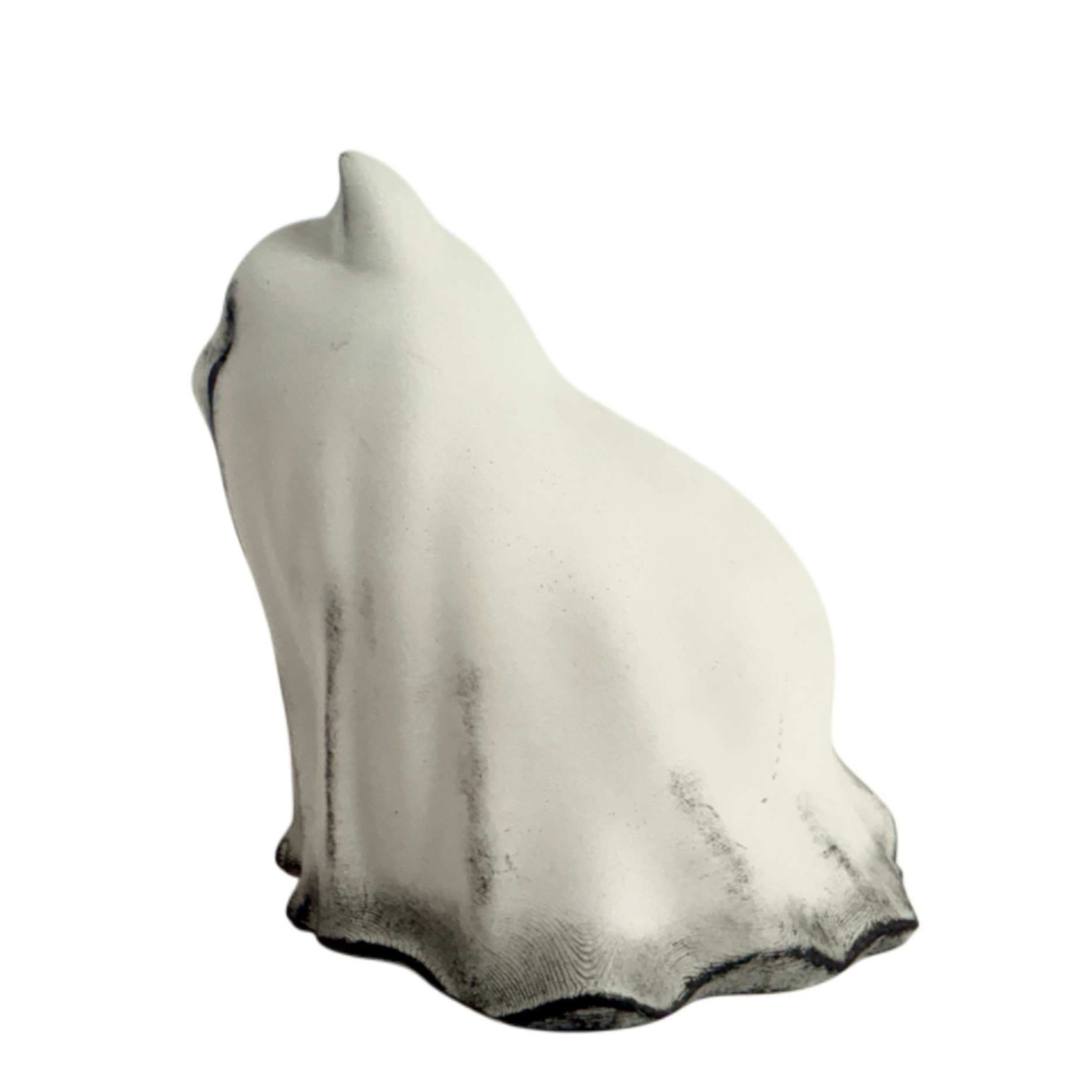 The Chronicler Ghost Cat Figurine - Cornelius