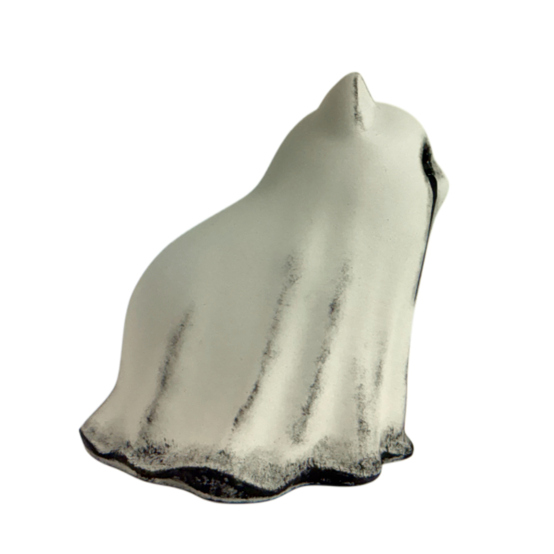 The Chronicler Ghost Cat Figurine - Cornelius