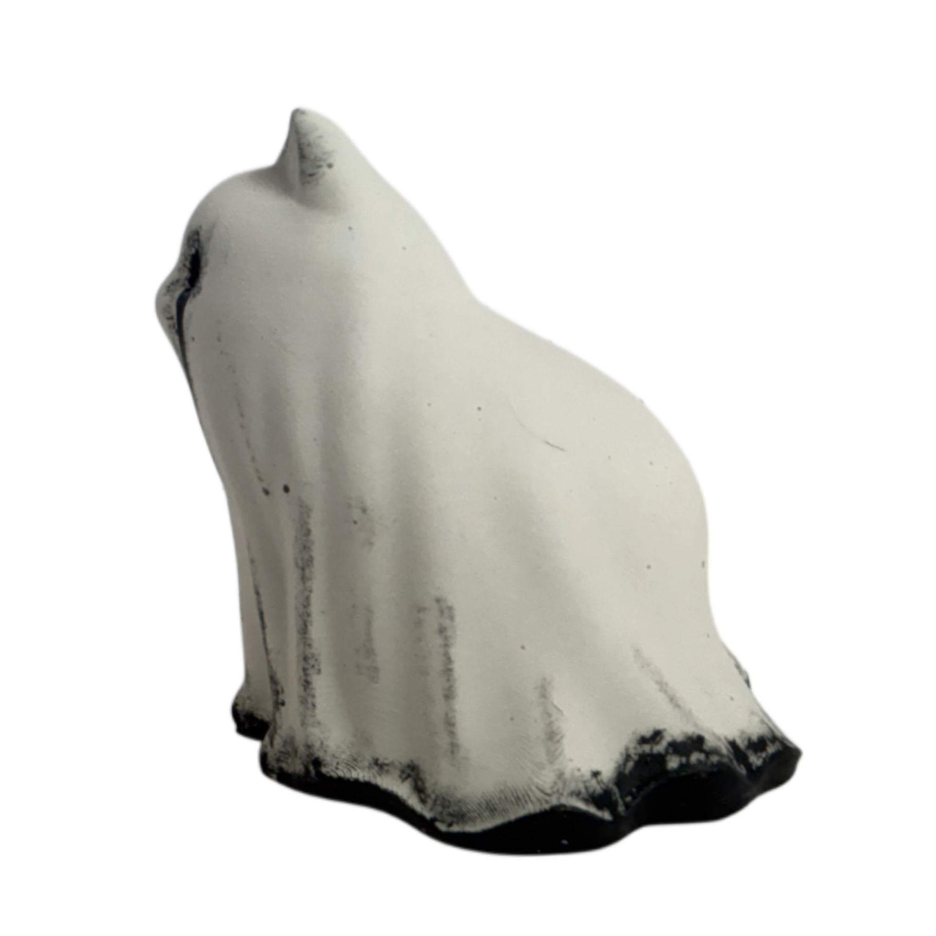 The Chronicler Ghost Cat Figurine - Folio