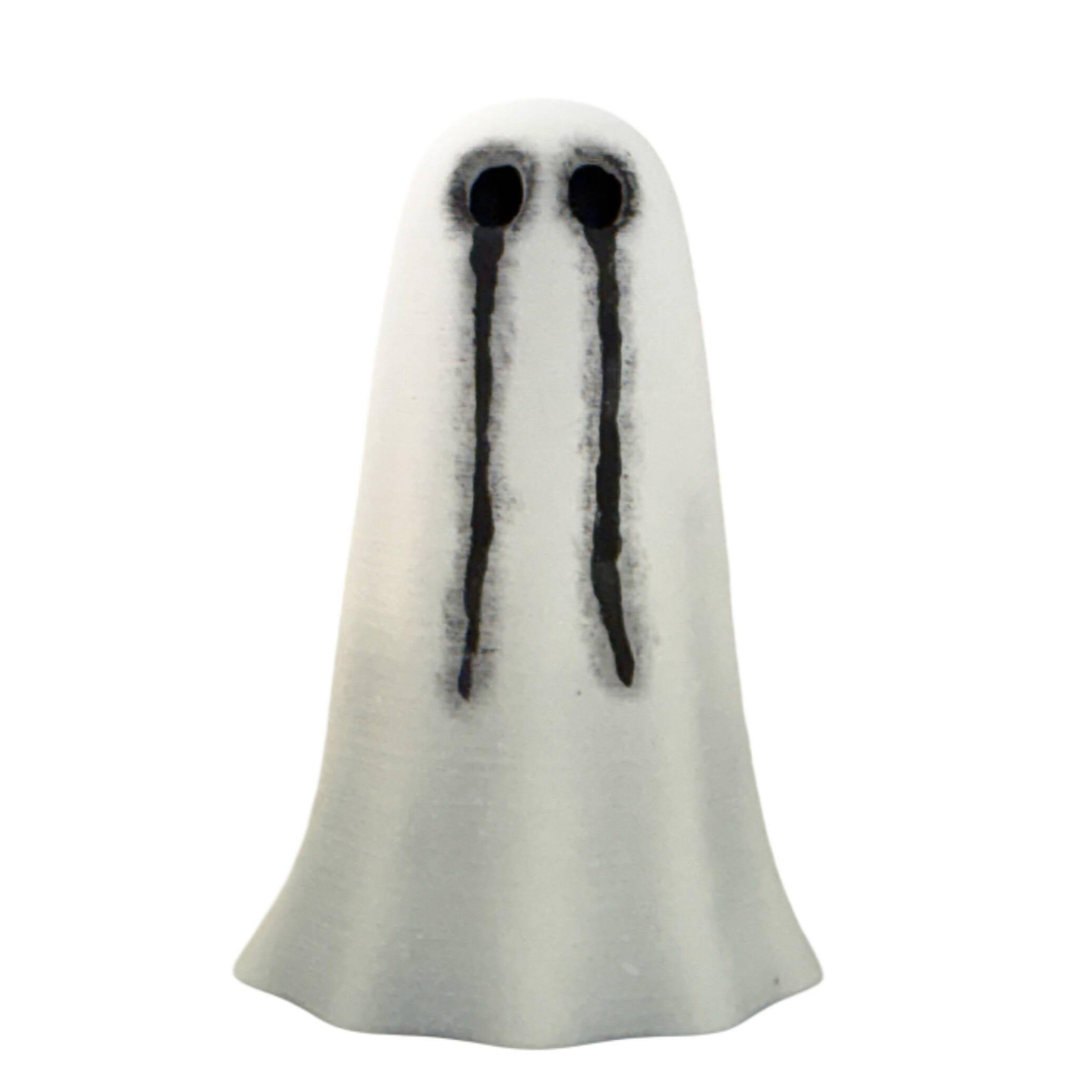 White crying eyed ghost figurine by The Nordic Ghost Merchants