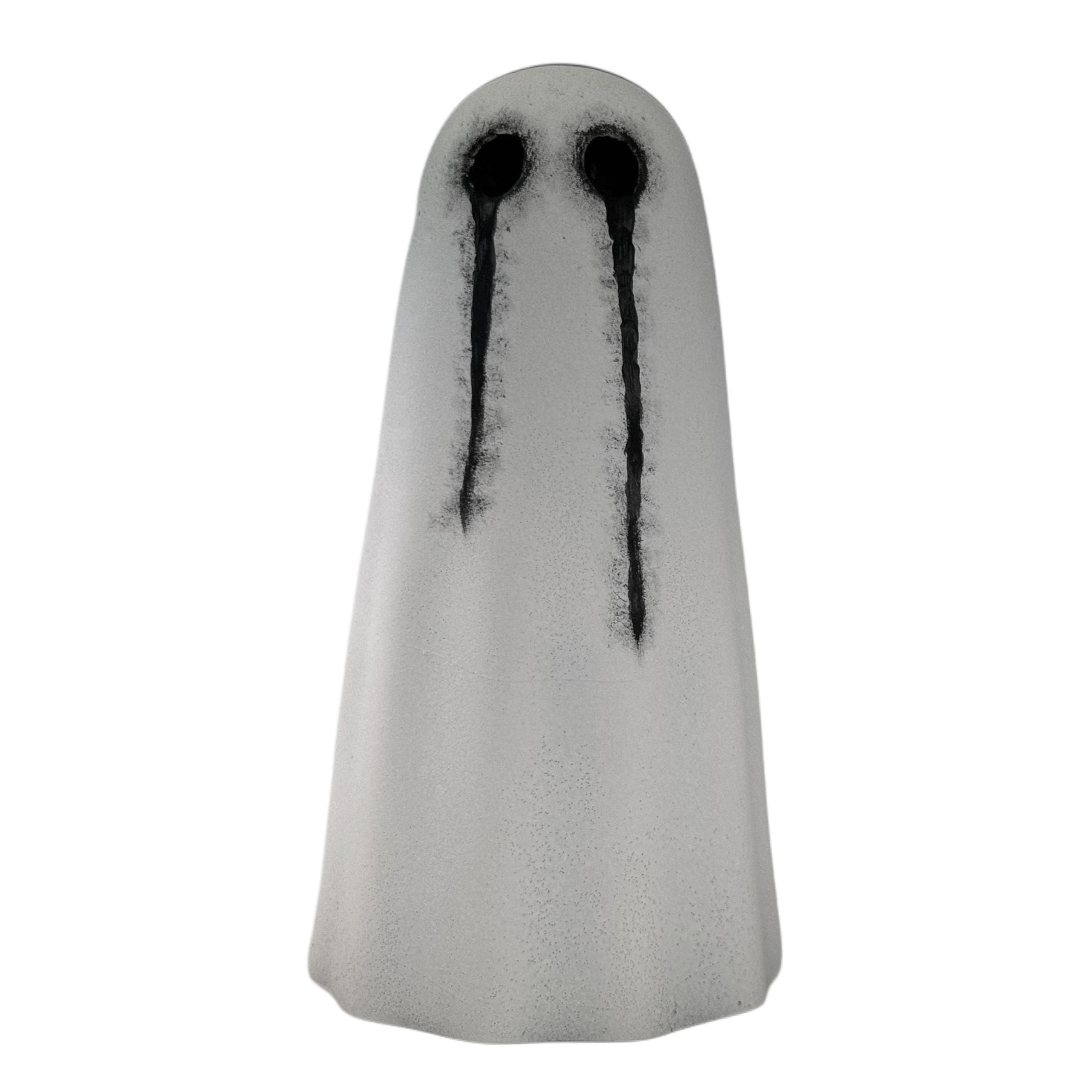 White crying eyed ghost figurine by The Nordic Ghost Merchants