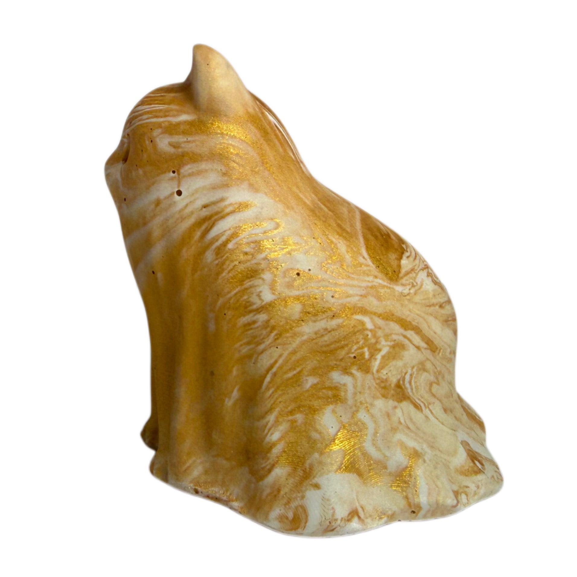 The Heliost Ghost Cat Figurine - Lele