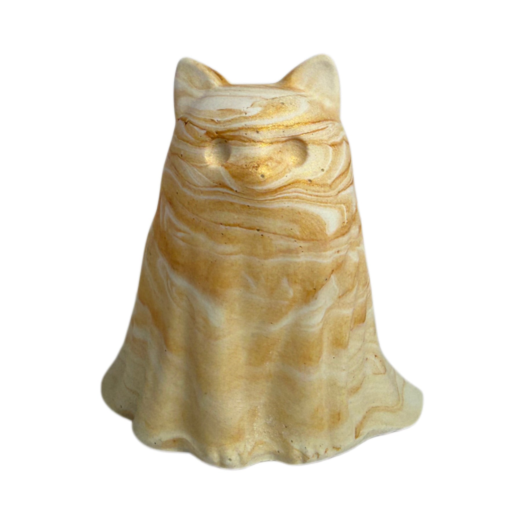 The Heliost Ghost Cat Figurine - Lucy