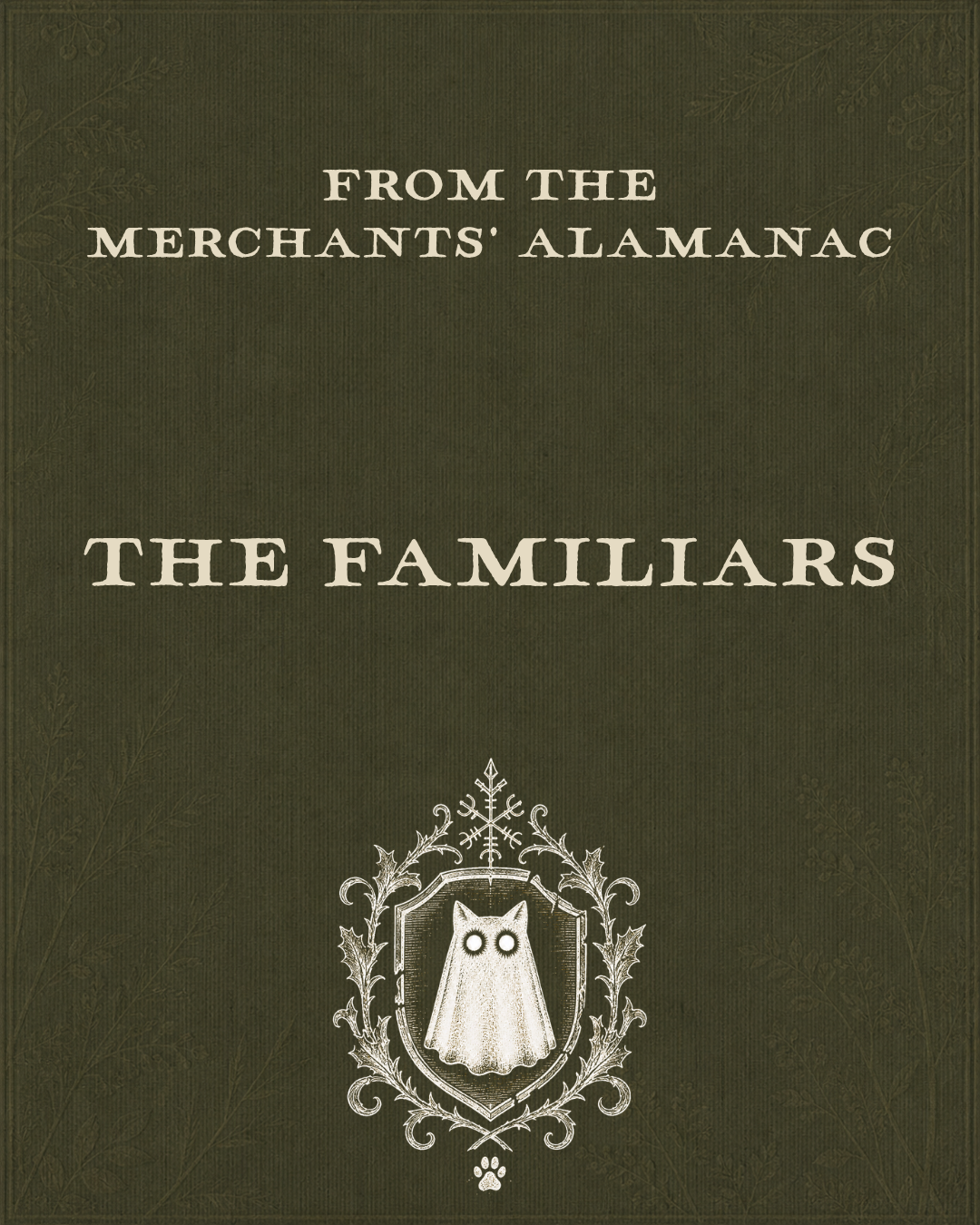 Merchants Almanac page