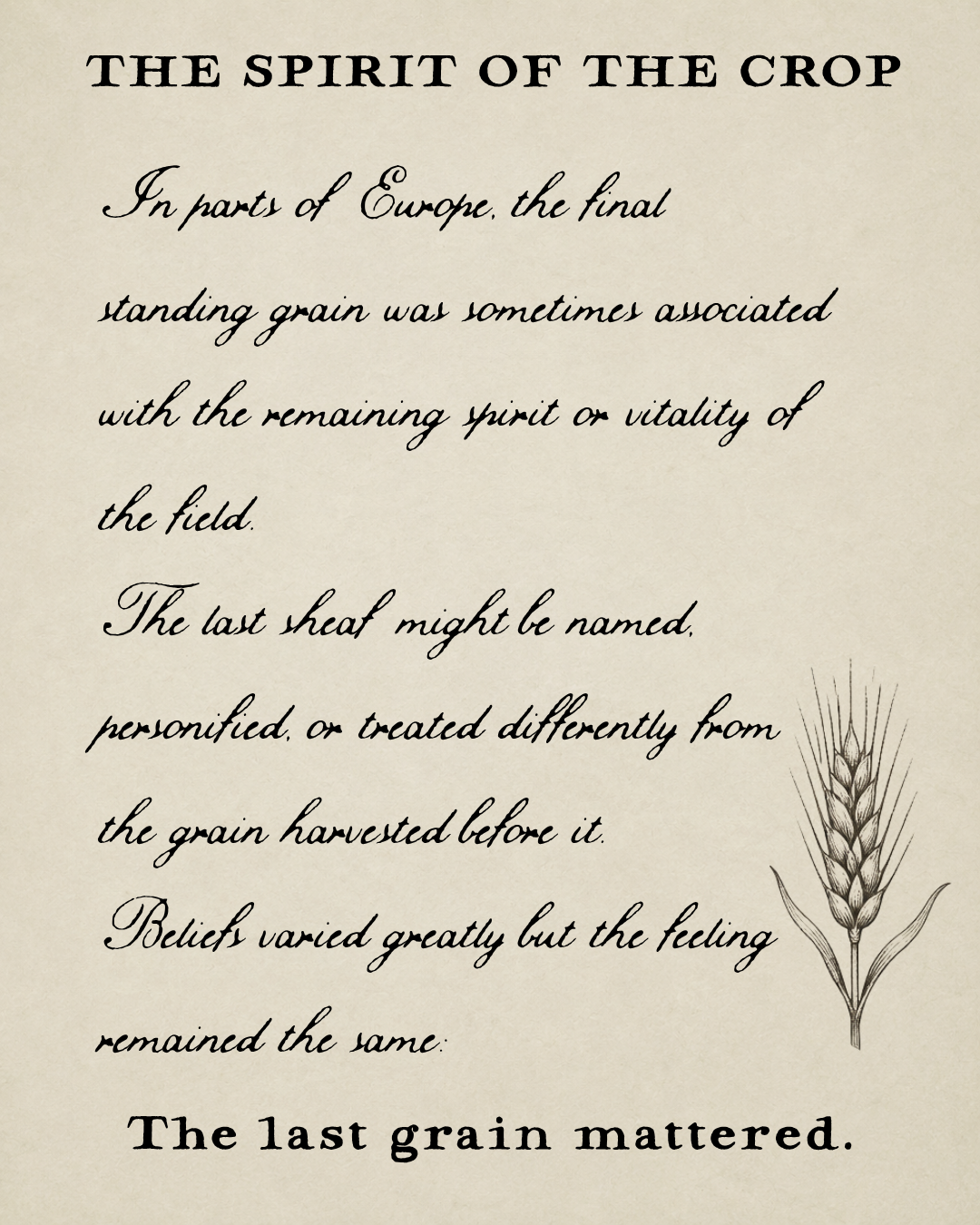 Merchants Almanac page