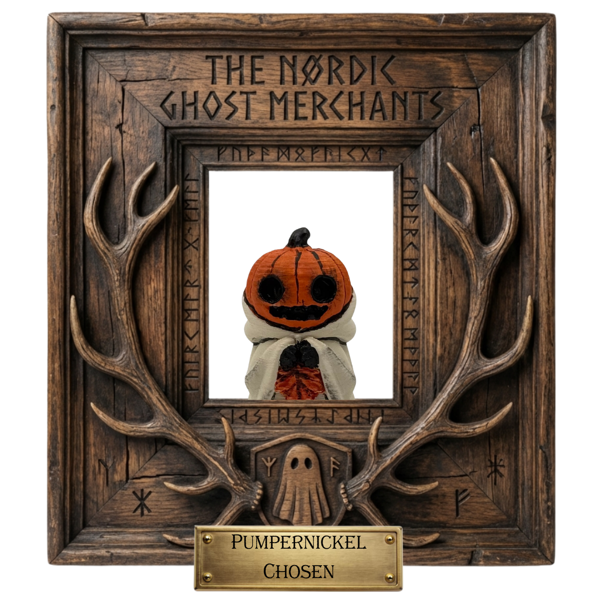 Pumpernickel The Visitor | Handmade Folklore Figurine