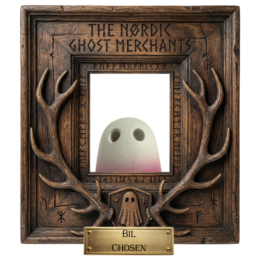 Bil The Strawberry Moon Fade - Ghost Figurine (Scented Ghost)