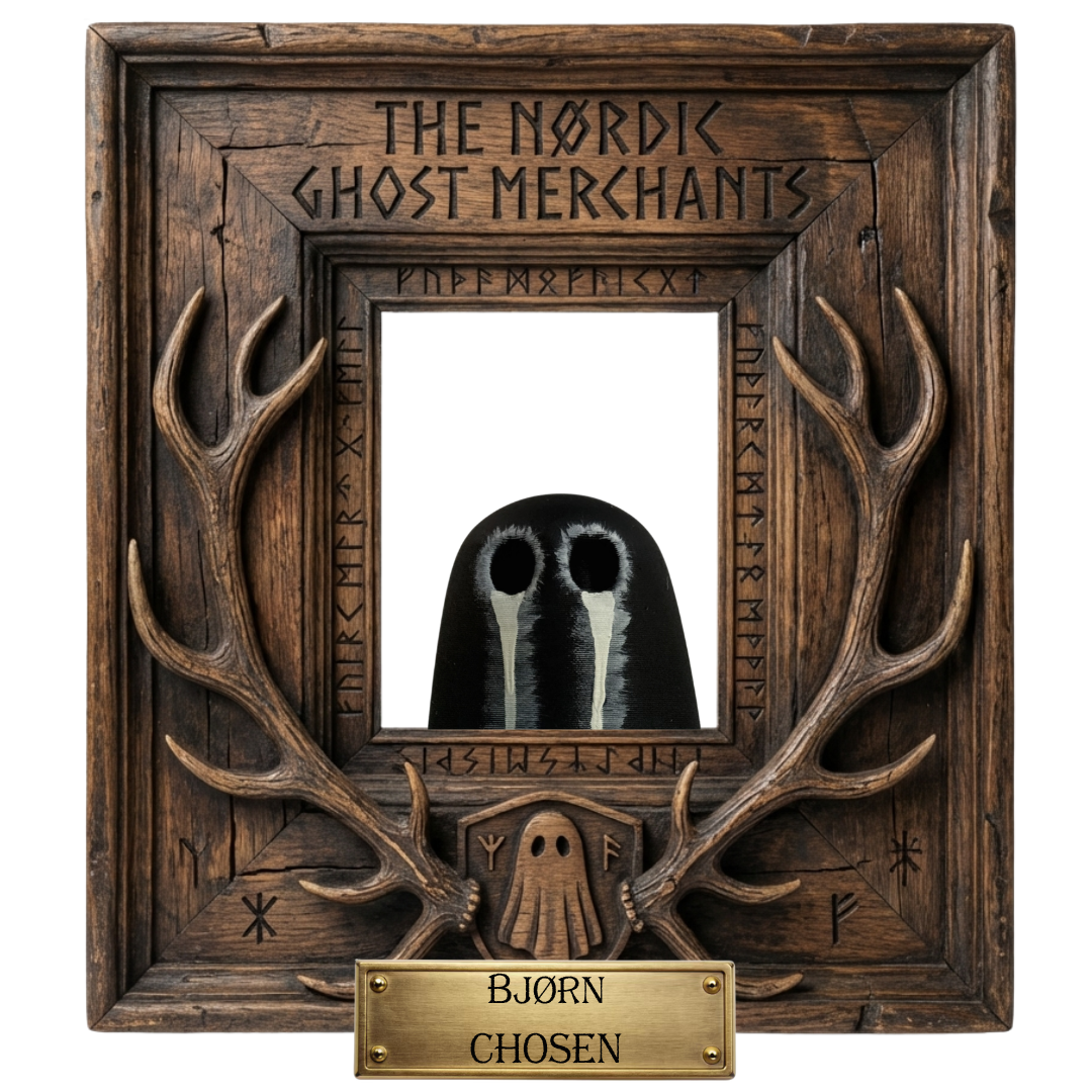 The Dark Chronicler Ghost Figurine - Bjørn