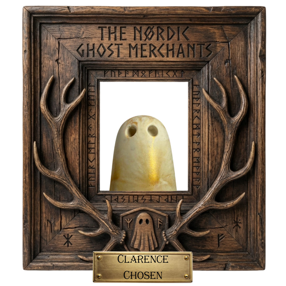 The Heliost Ghost Figurine - Clarence