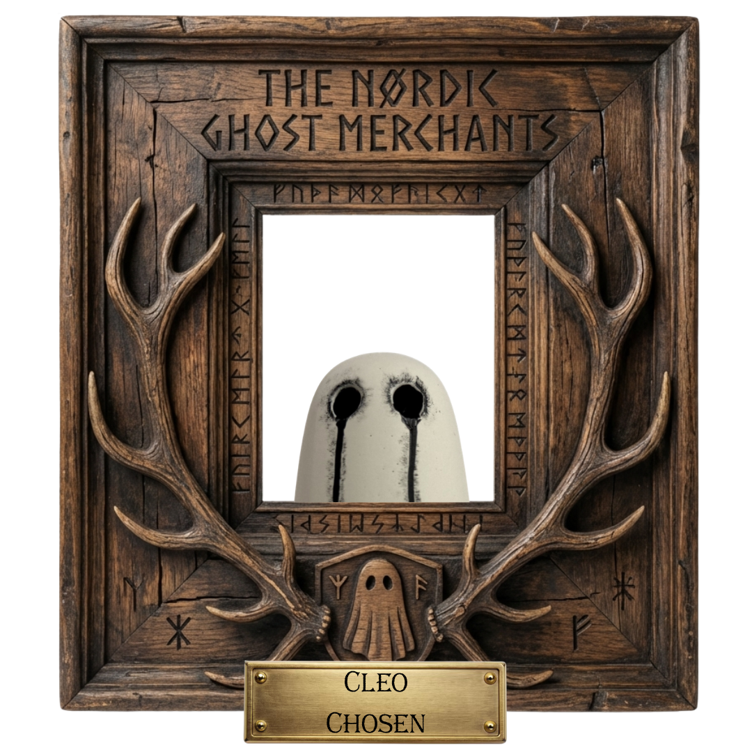 The Chronicler Ghost Figurine - Cleo